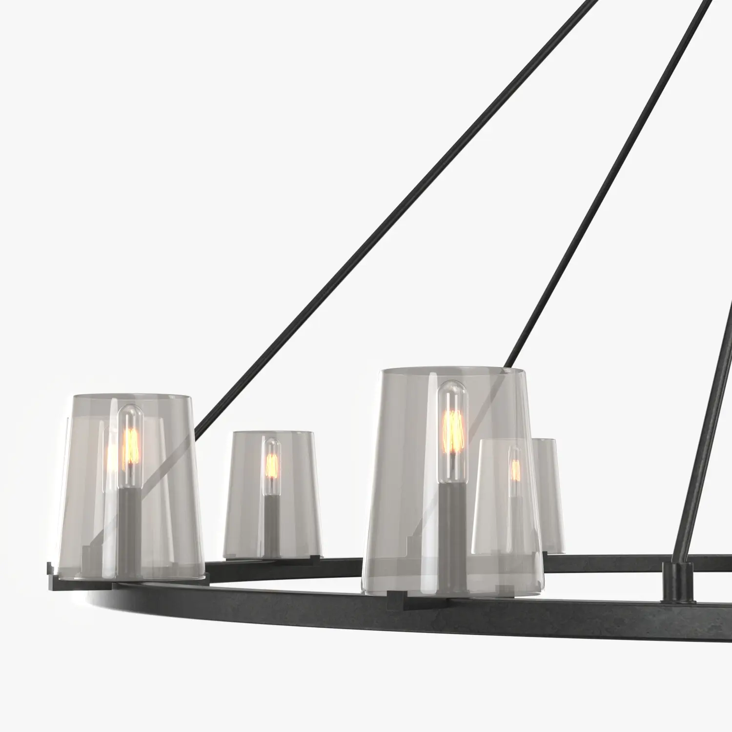 Pauillac Round Chandelier 60 in 3D Model_05