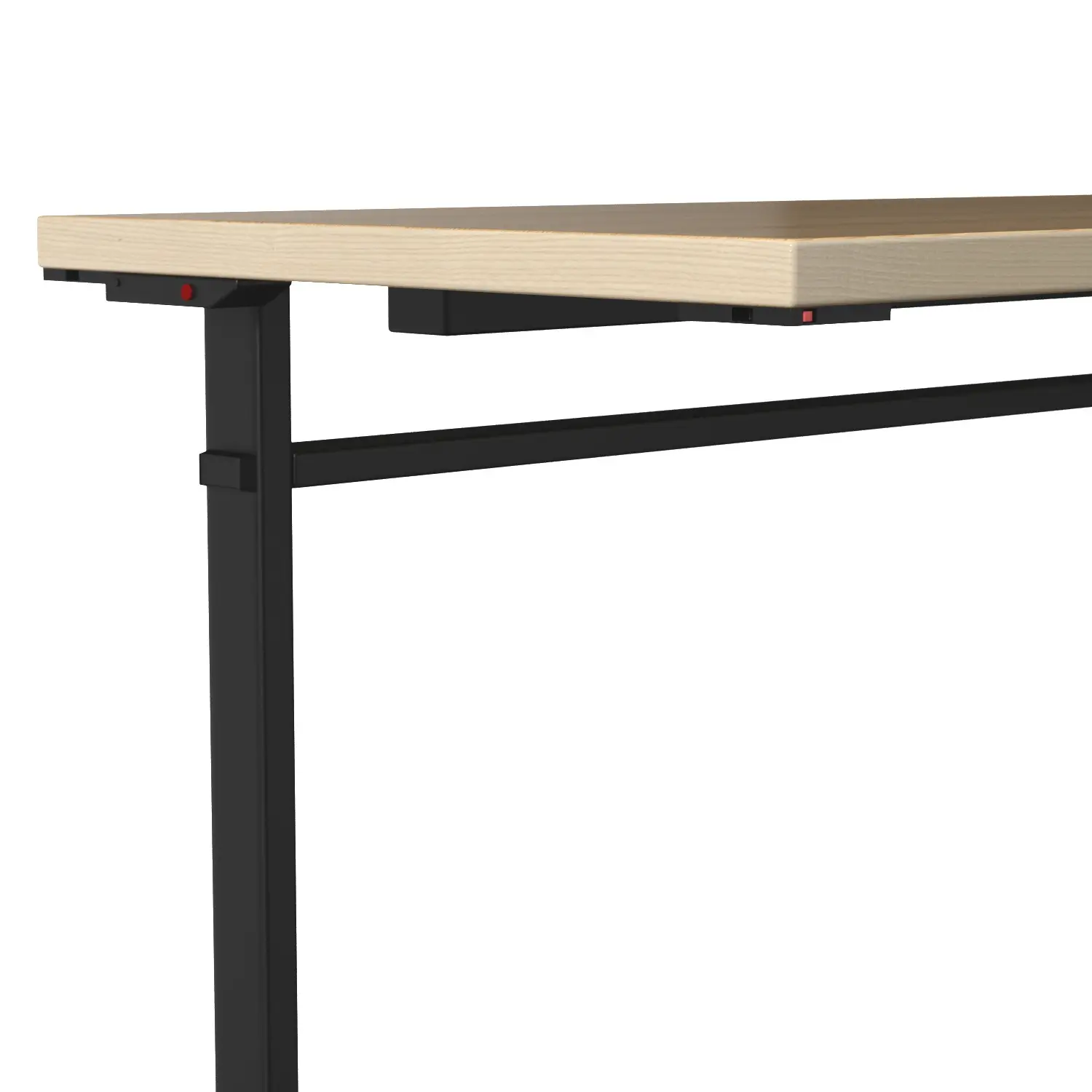 Pixel Simplified C Leg Table 3D Model_05