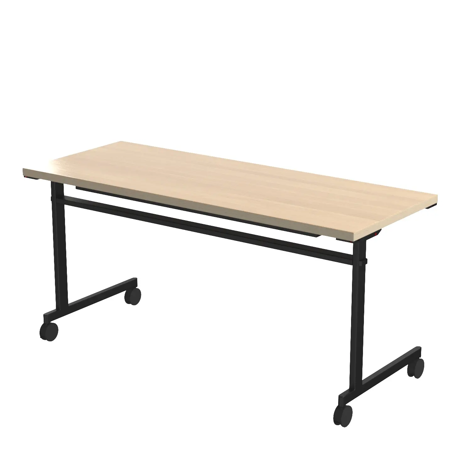 Pixel Simplified C Leg Table 3D Model_06