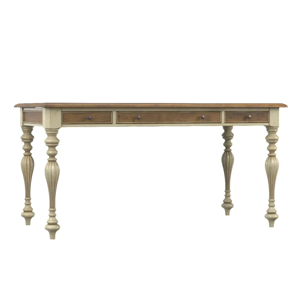 Sanctuary 60 Writing Desk Dune Beach 3D Model_06