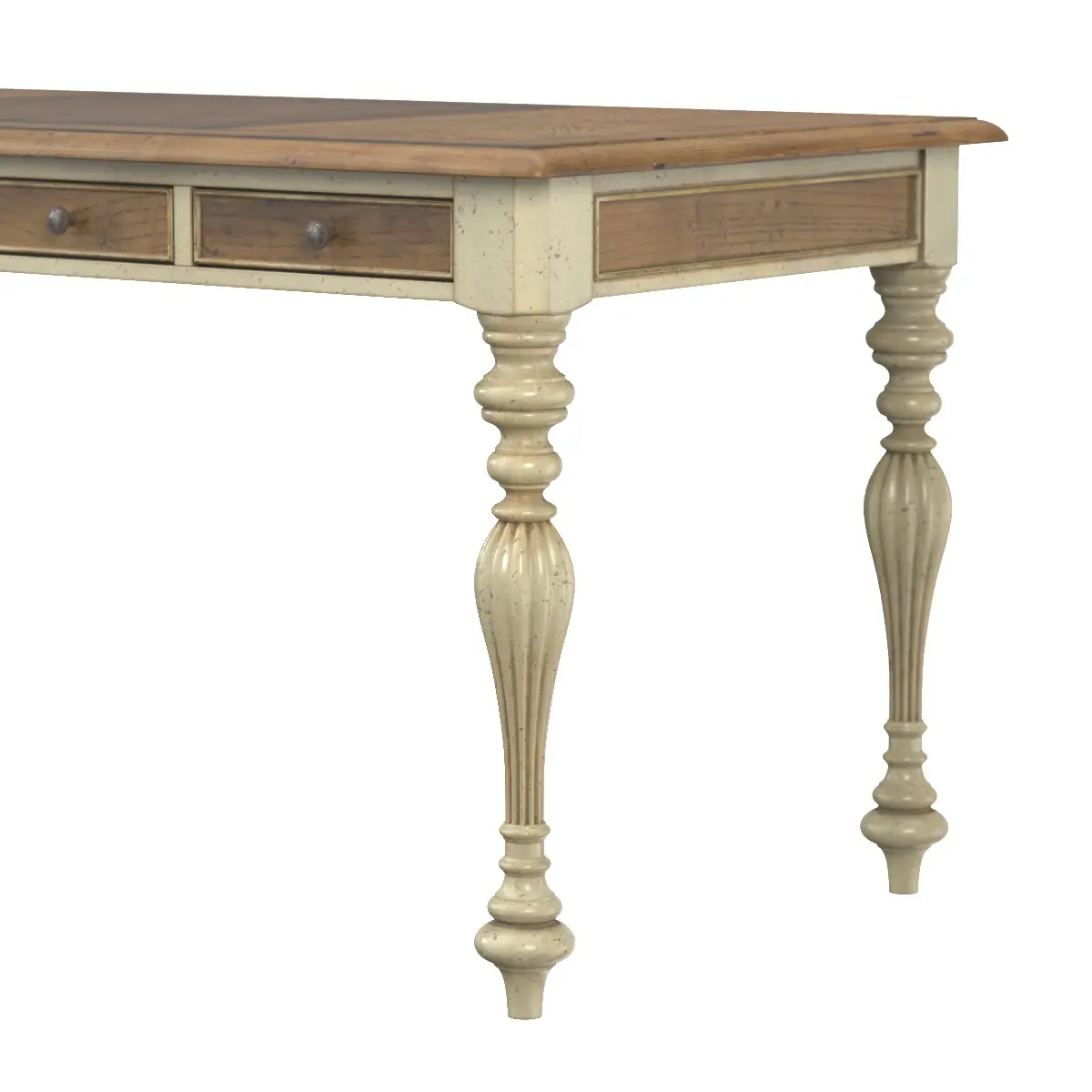 Sanctuary 60 Writing Desk Dune Beach 3D Model_05