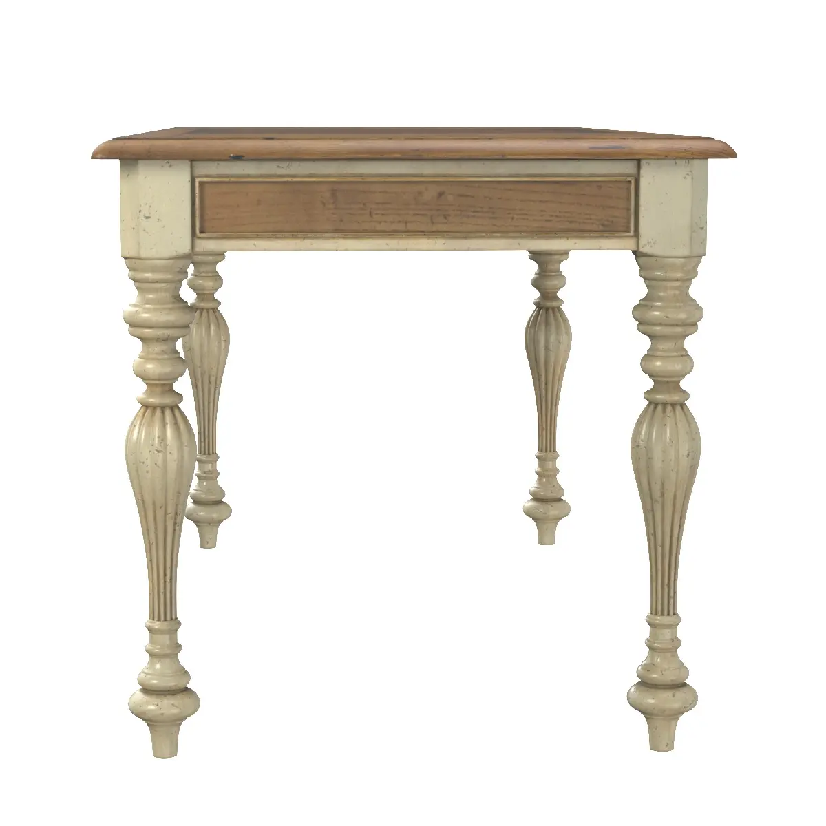 Sanctuary 60 Writing Desk Dune Beach 3D Model_04