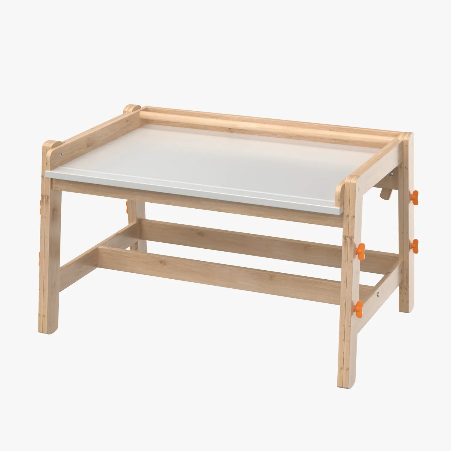 Flisat Childrens Desk 3D Model_01