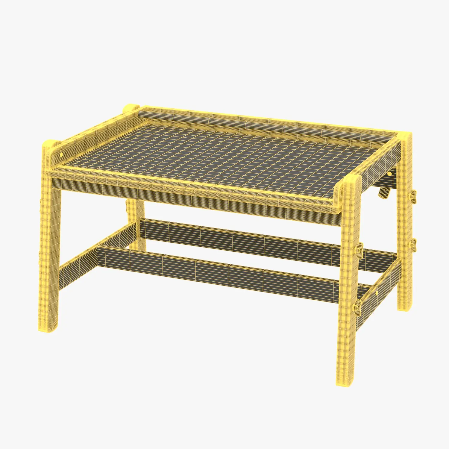 Flisat Childrens Desk 3D Model_07