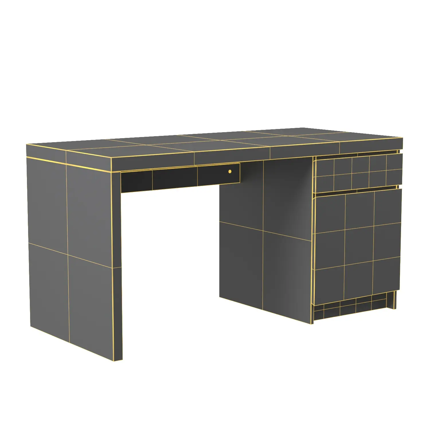 Malm Desk 3D Model_07