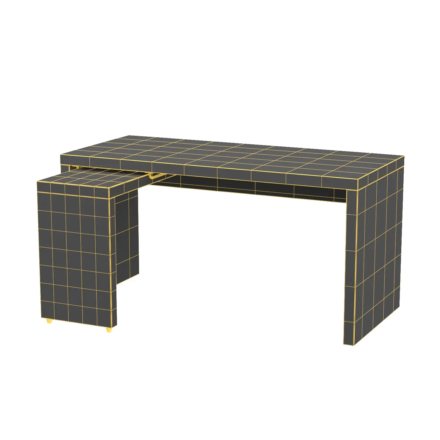 MALM Desk with Pull PBR 3D Model_07