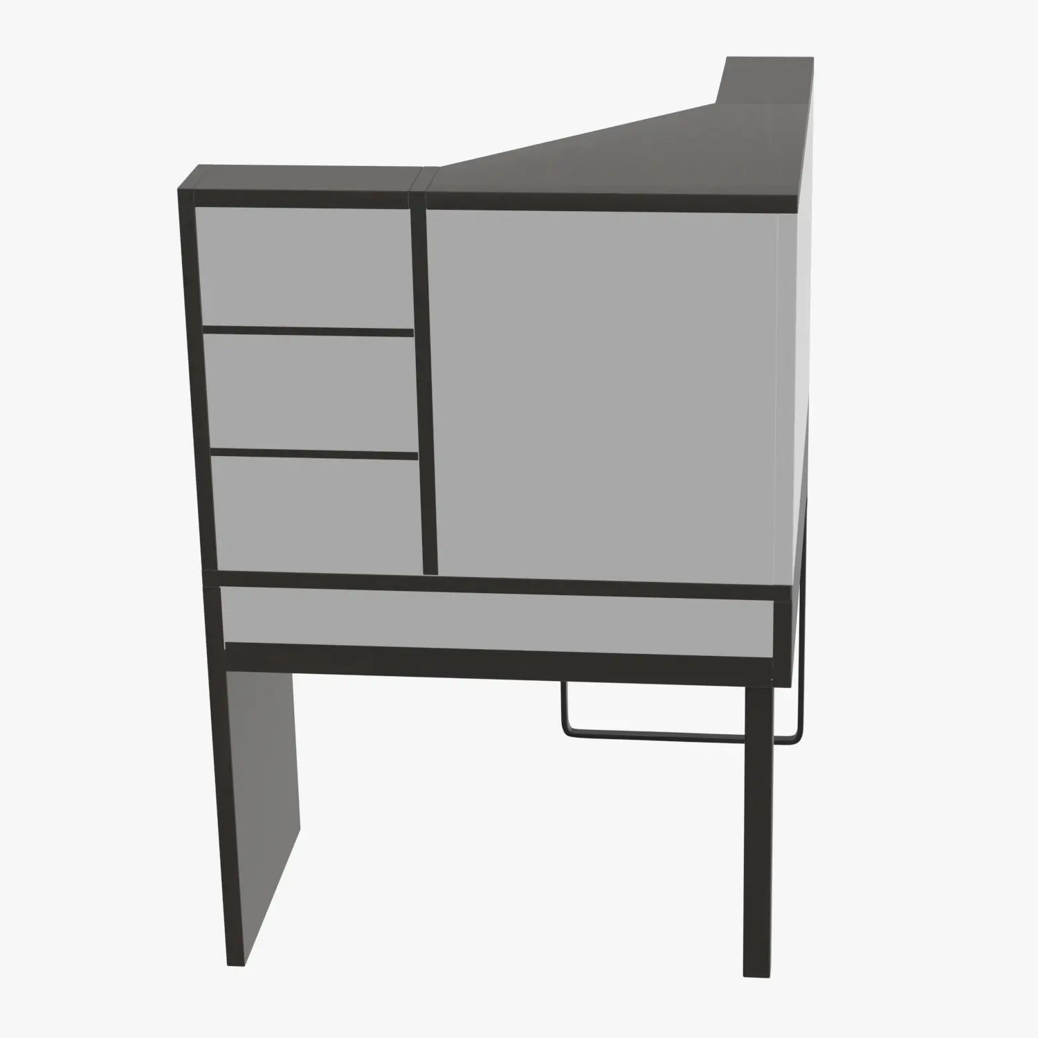 Micke Corner Workstation 3D Model_04