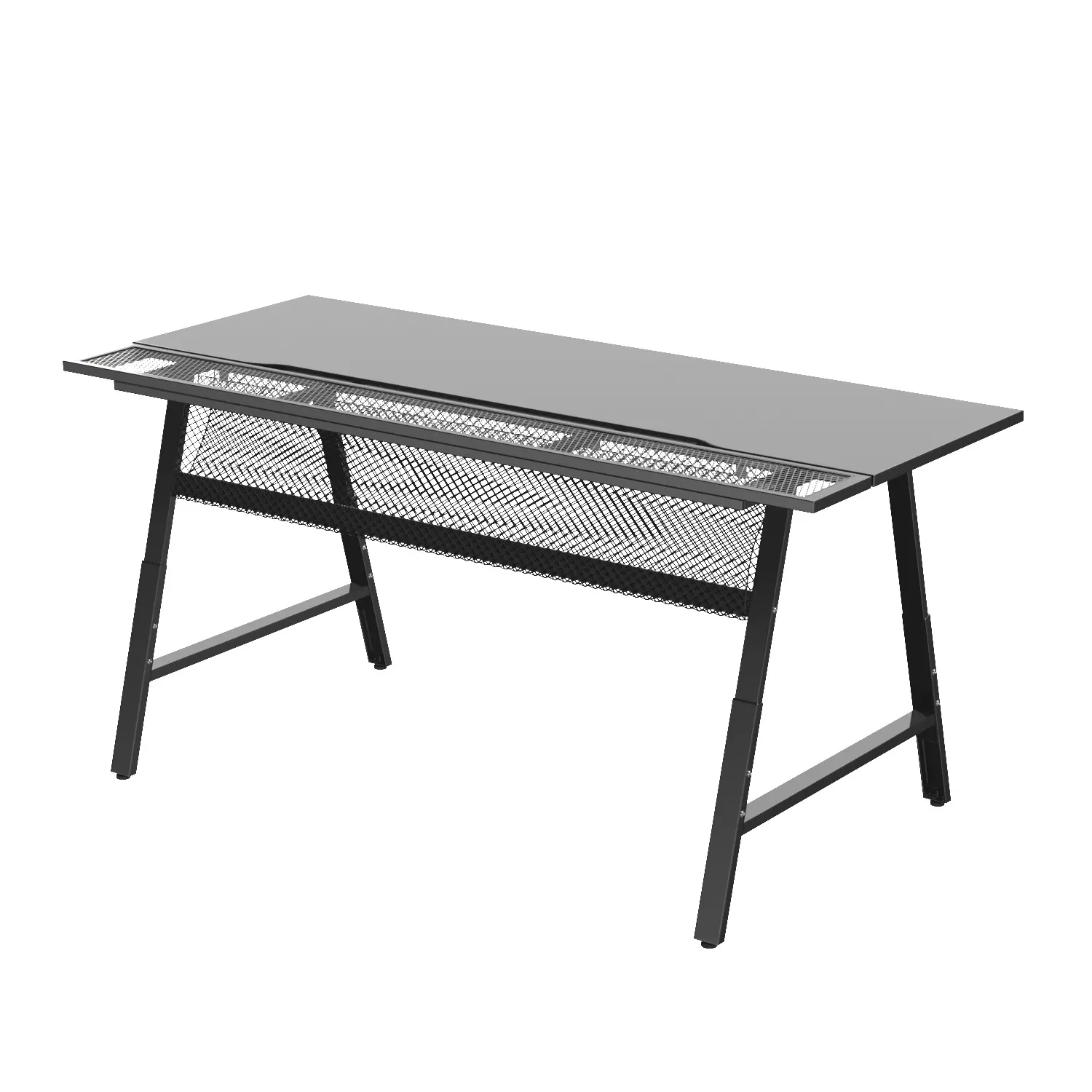 Utespelare Gaming Desk 3D Model_06