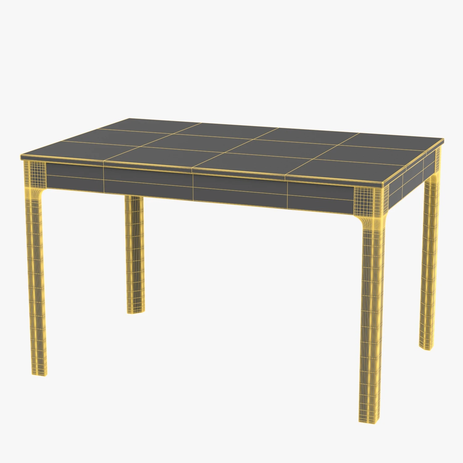 Ekedalen Extendable Table 3D Model_07