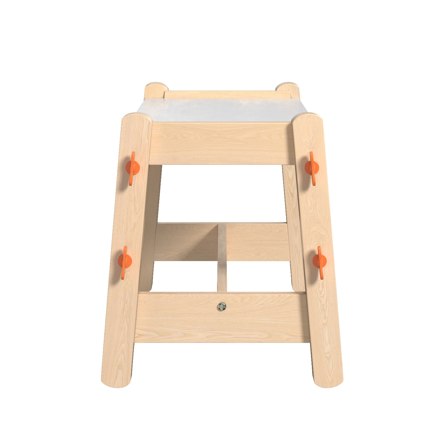 Flisat Childs Bench PBR 3D Model_03
