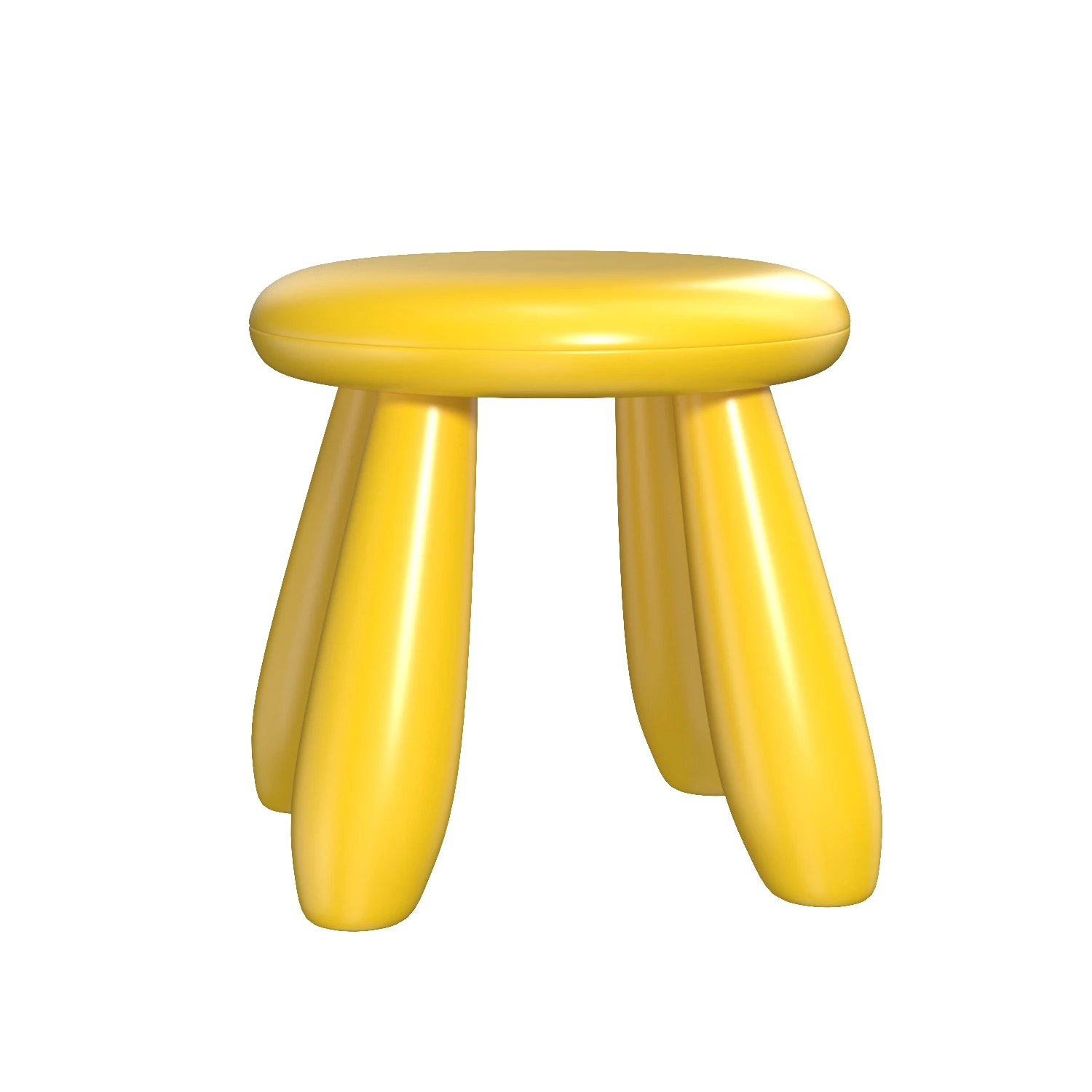 Mammut Childrens Stool PBR 3D Model_03