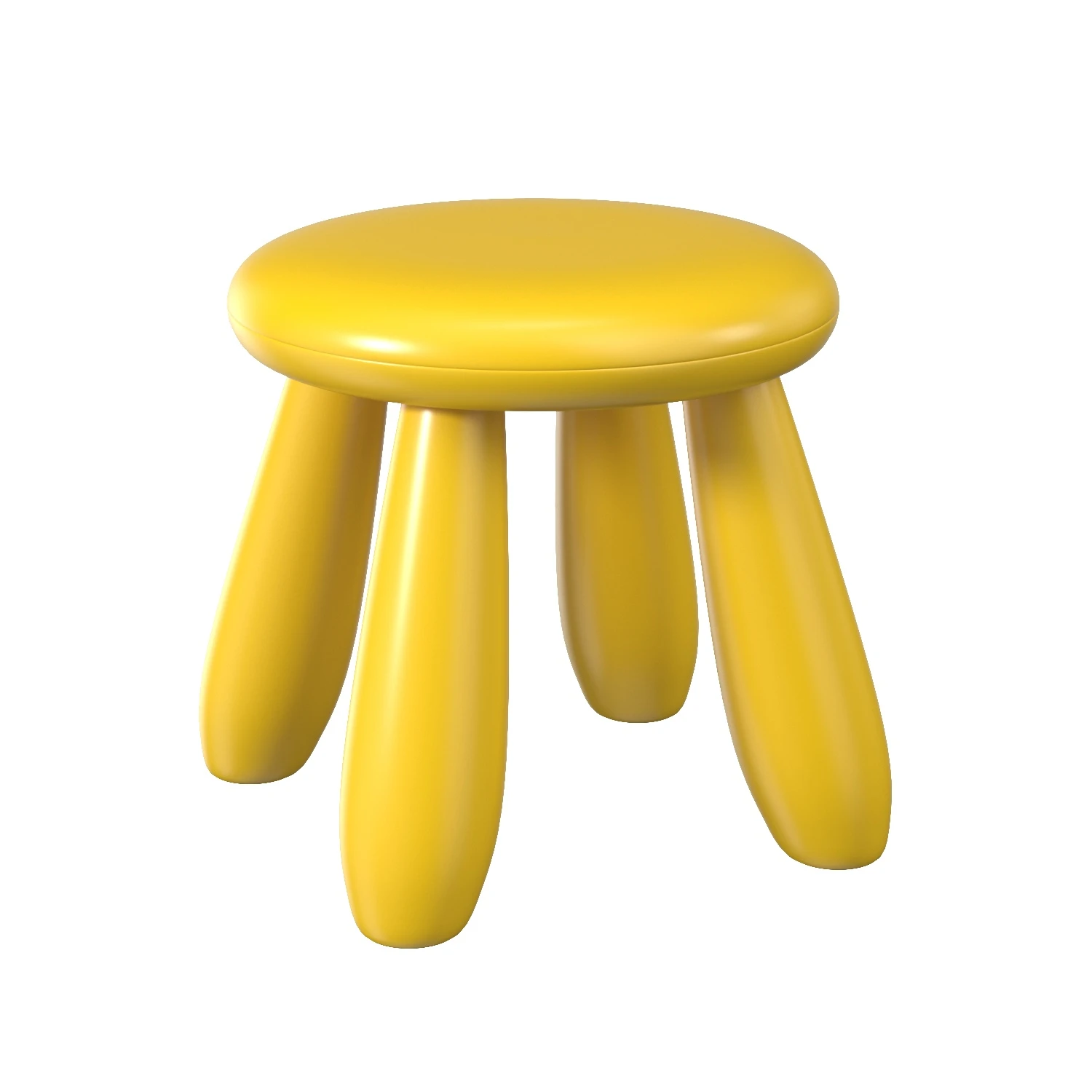 Mammut Childrens Stool PBR 3D Model_01