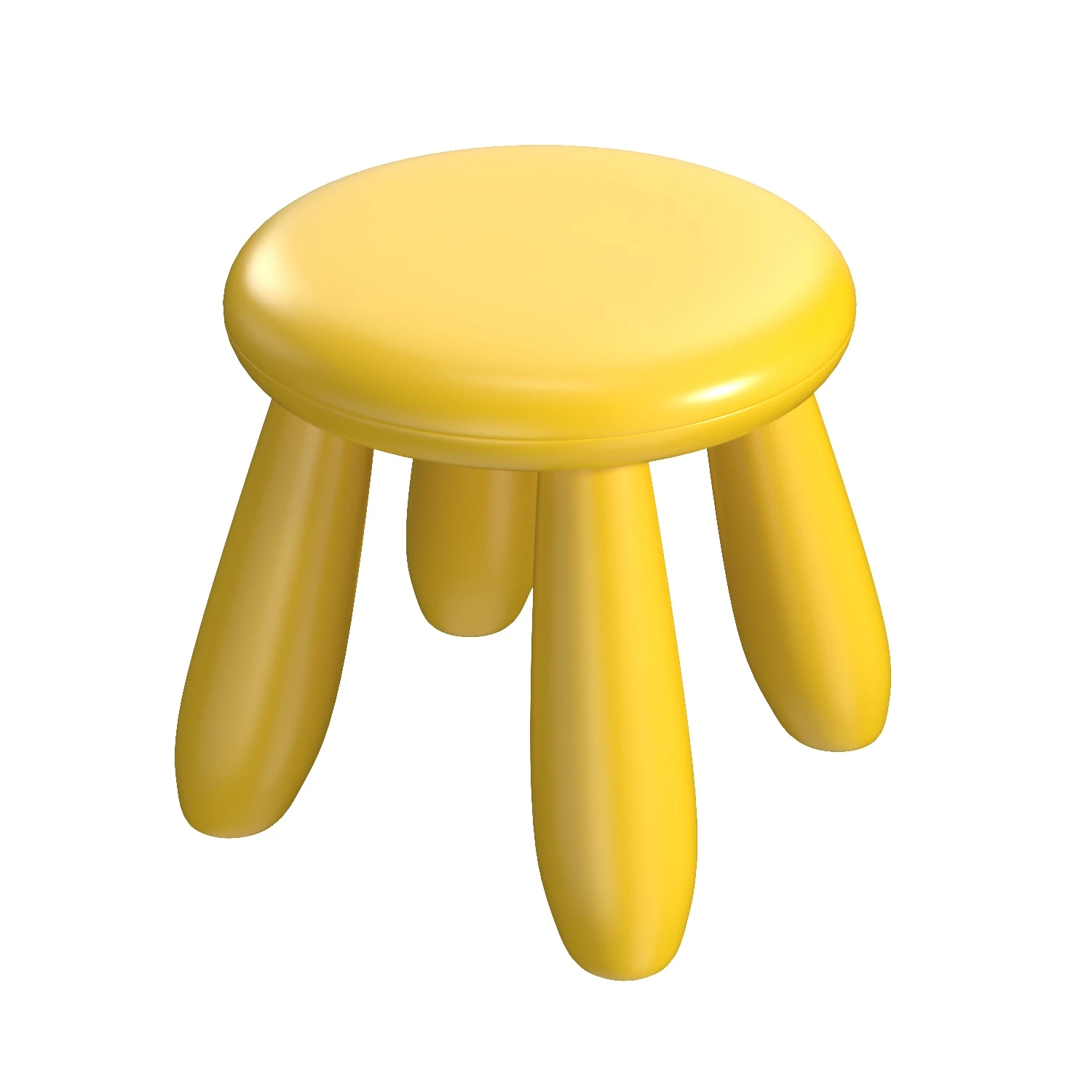 Mammut Childrens Stool PBR 3D Model_06