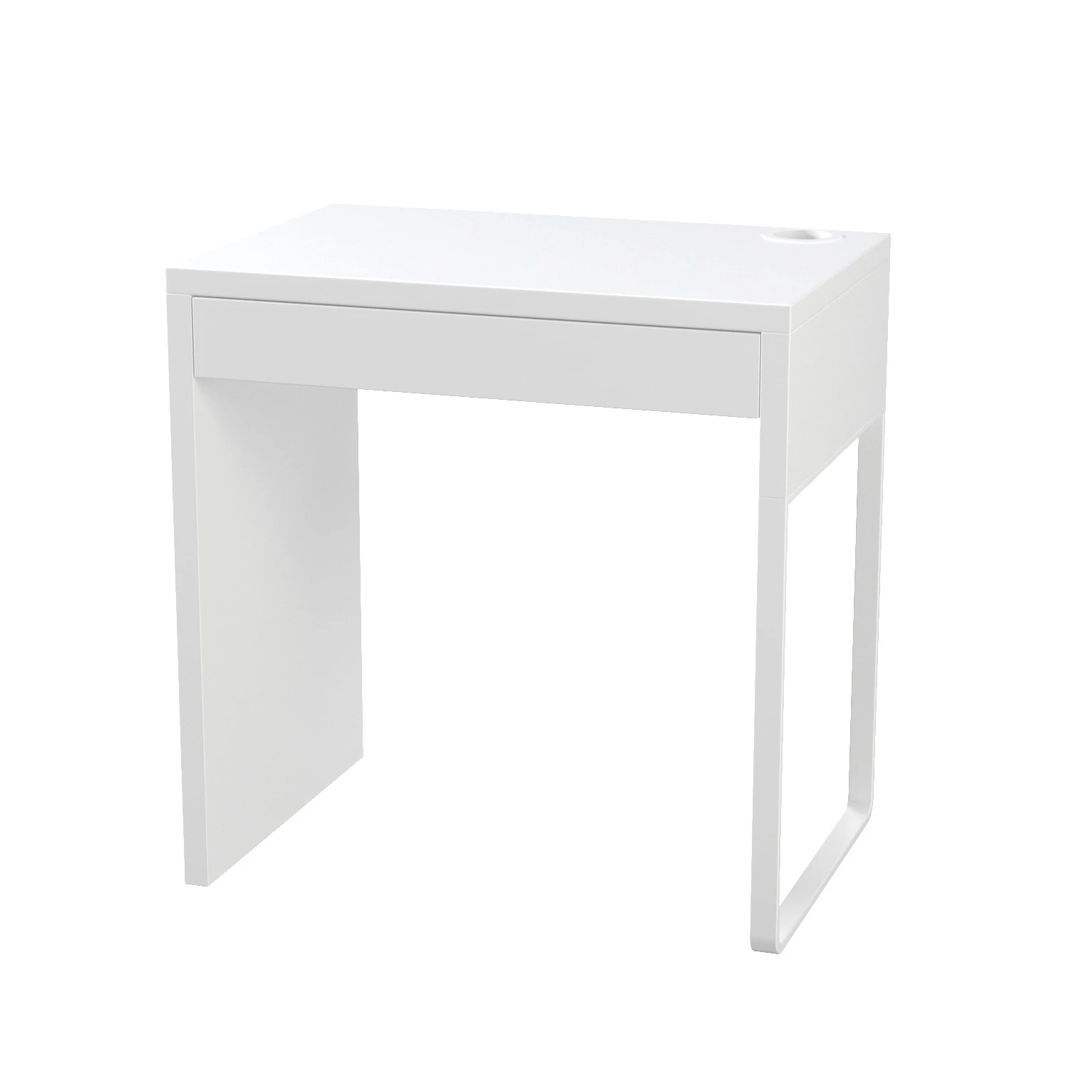 Rectangular Micke Desk PBR 3D Model_01