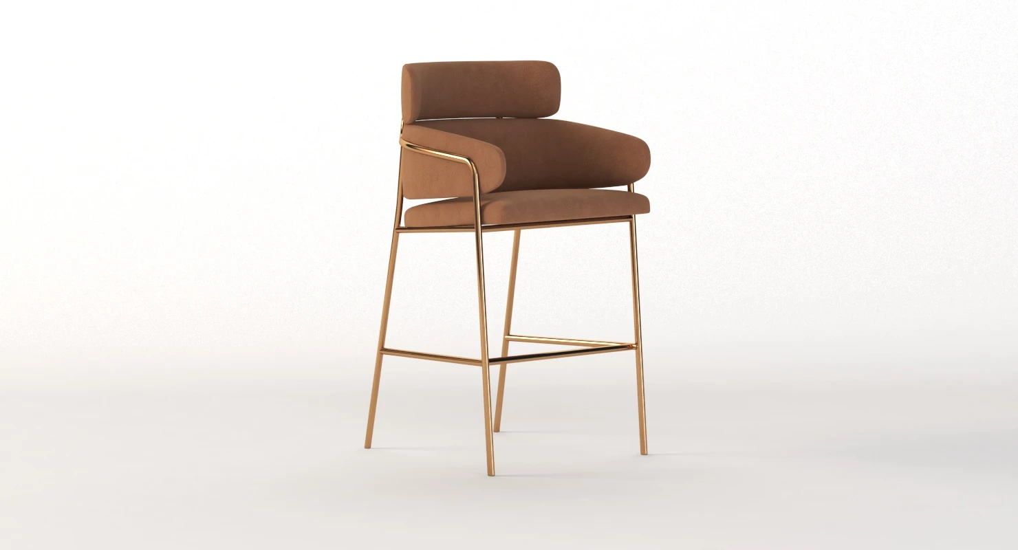 Clerkenwell Grind Bar Stool 3D Model_05