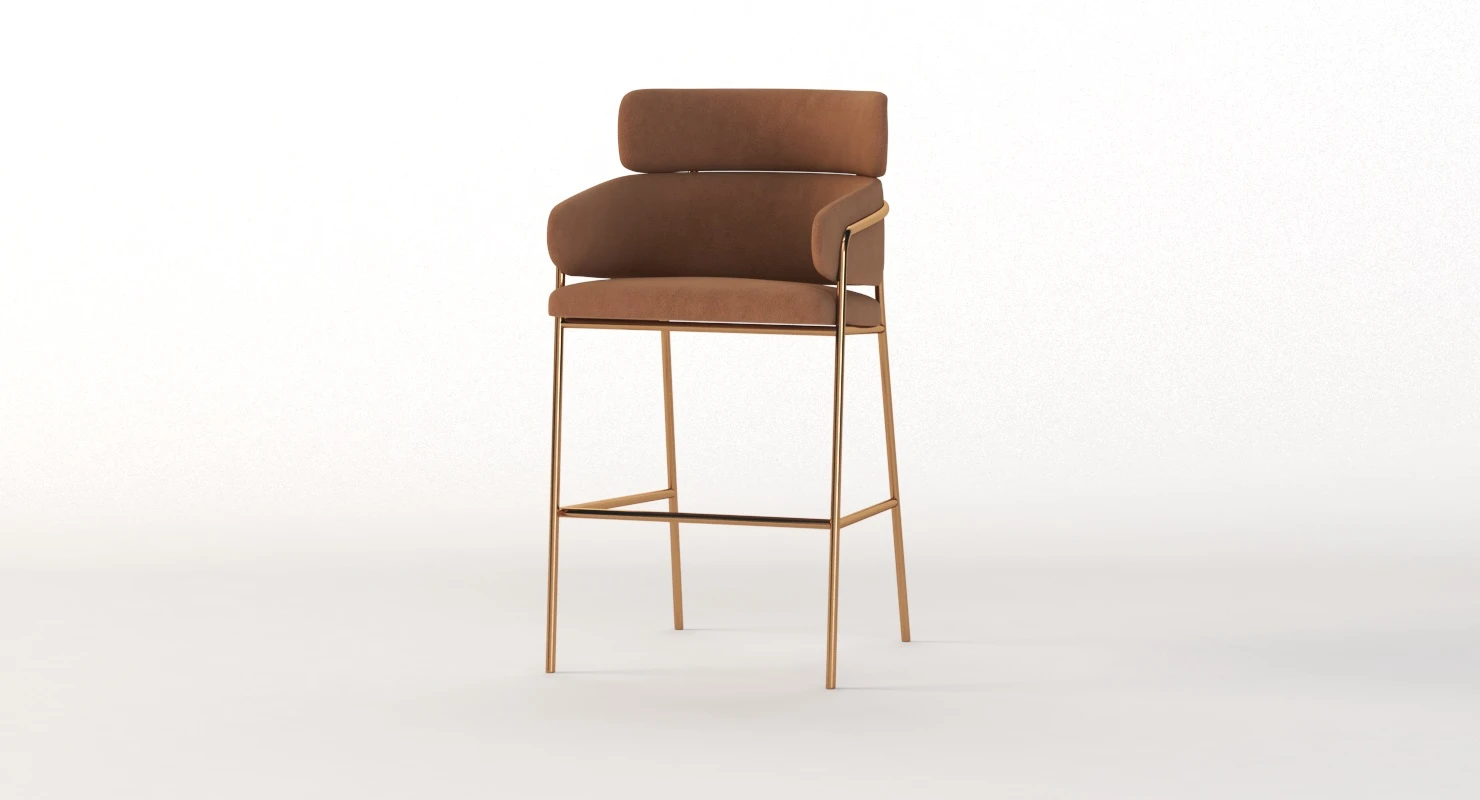Clerkenwell Grind Bar Stool 3D Model_010
