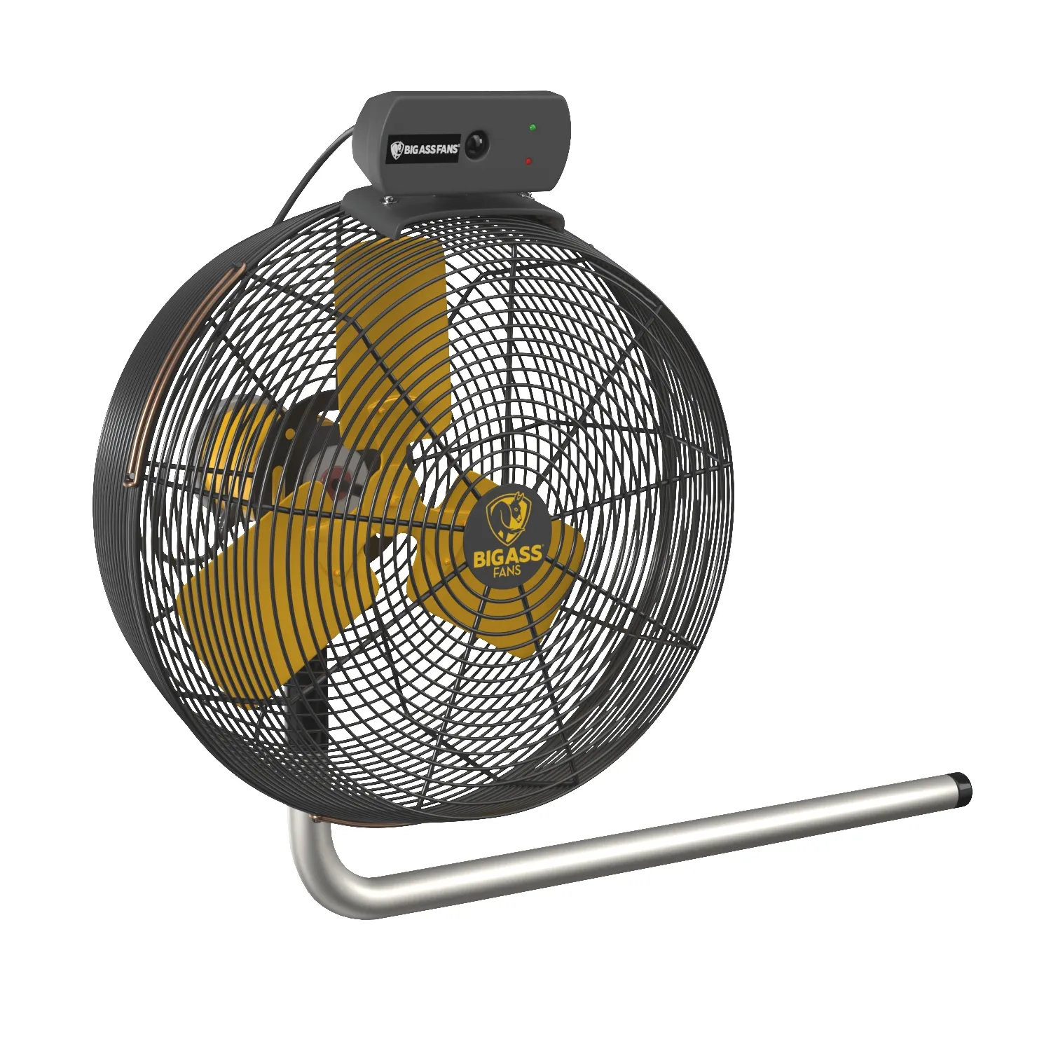 AirEye C Channel Mount fan By Big Ass Fans 3D Model_01