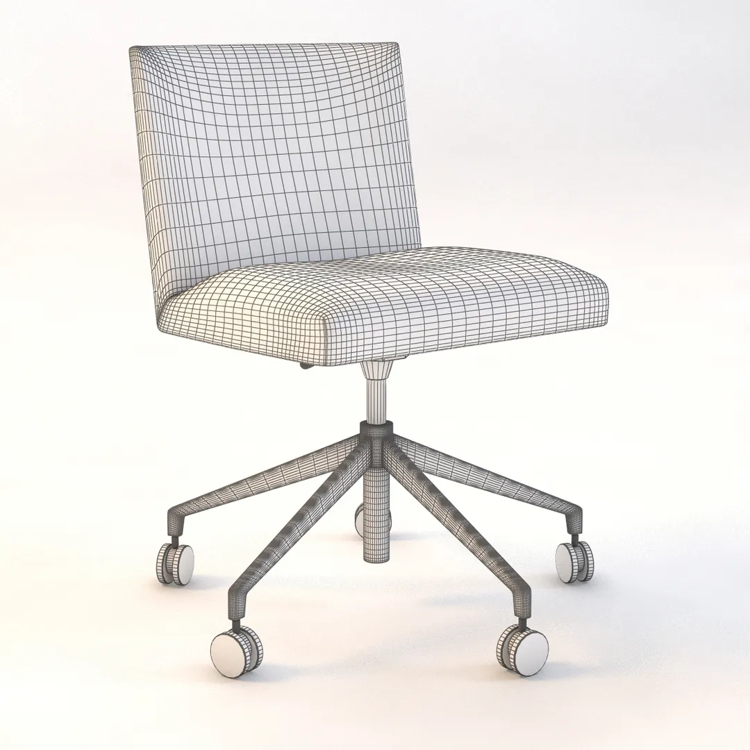 Masai 5 Ways Swivel Chair 3D Model_010