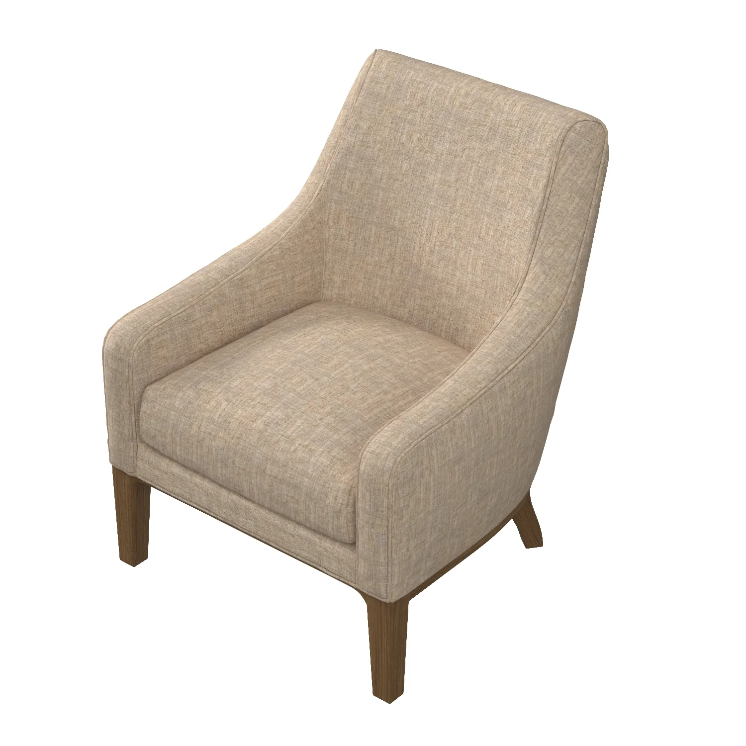 Miles High Lounge Chair 3D Model_06
