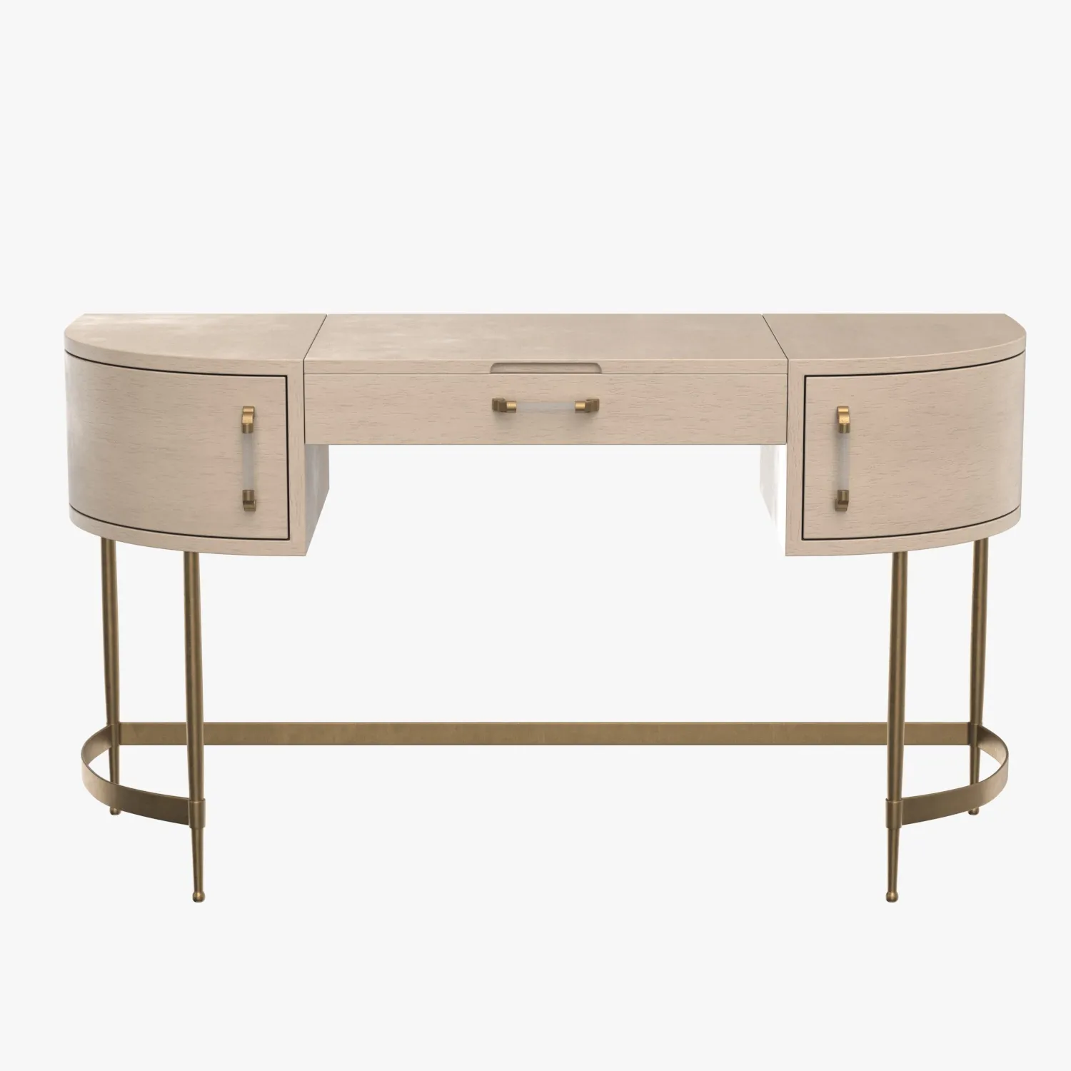 Sonnet Storage Vanity Desk PBR 3D Model_01