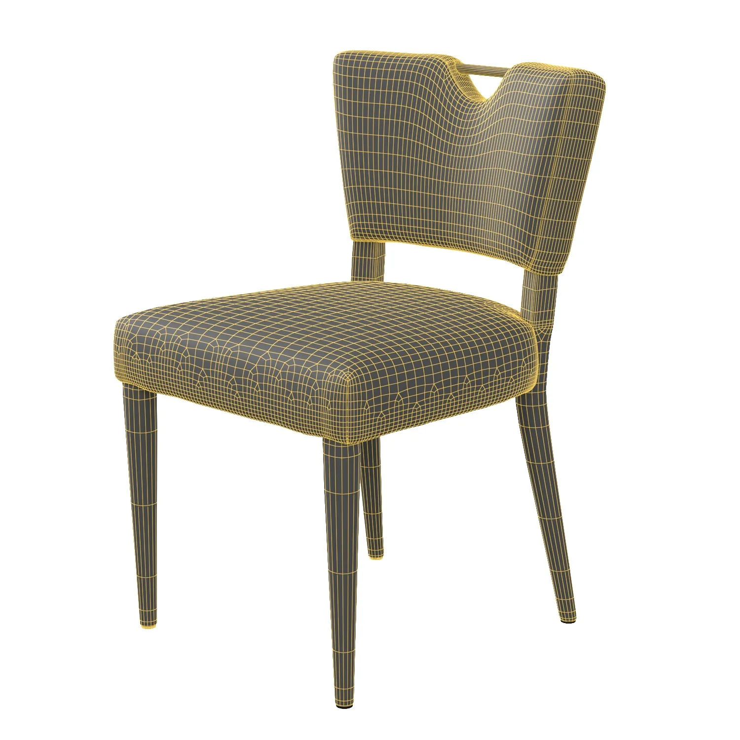 Wyatt Dining Chair PBR 3D Model_07