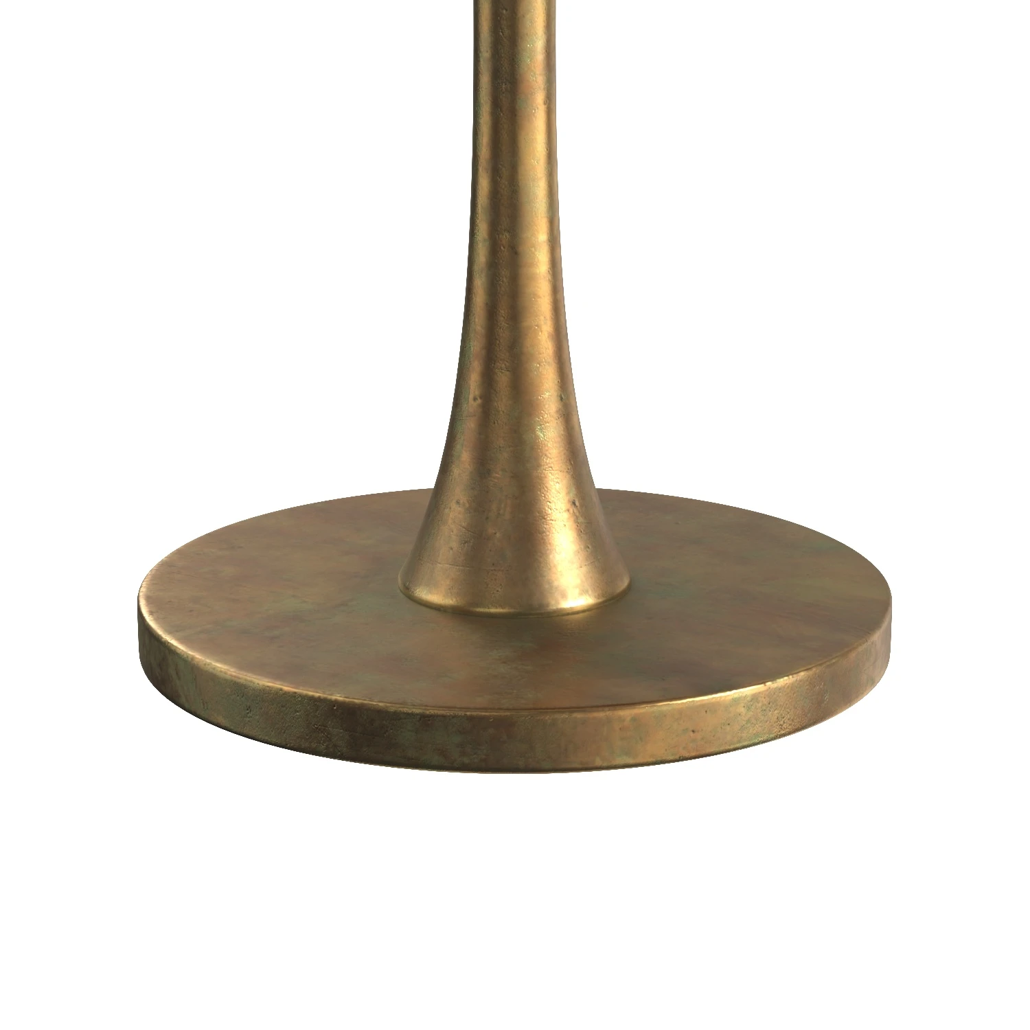 Bernhardt Benson Round Chairside Table PBR 3D Model_06