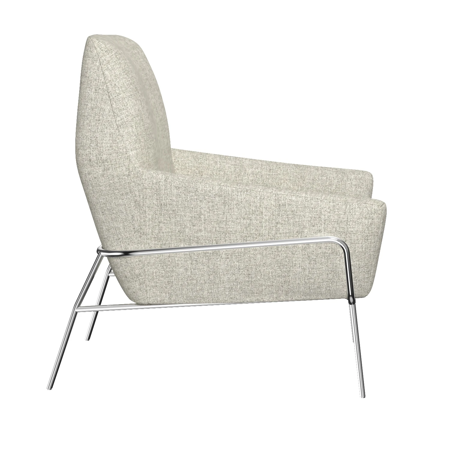 Lucas Wire Base Chair PBR 3D Model_03