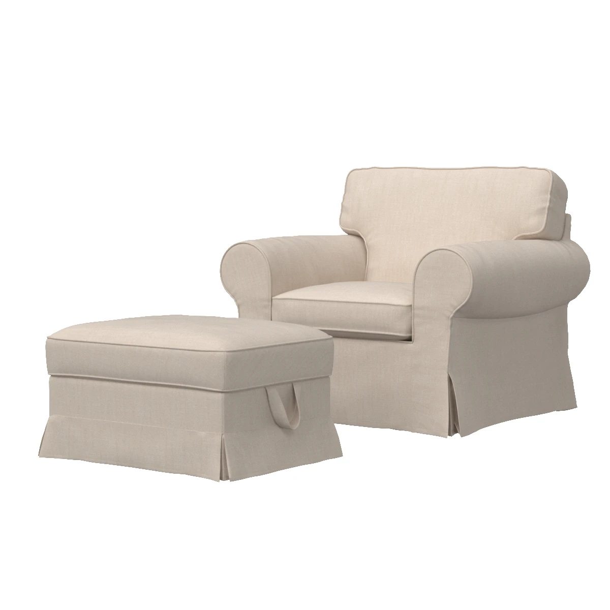 Ektorp Armchair 3D Model_01