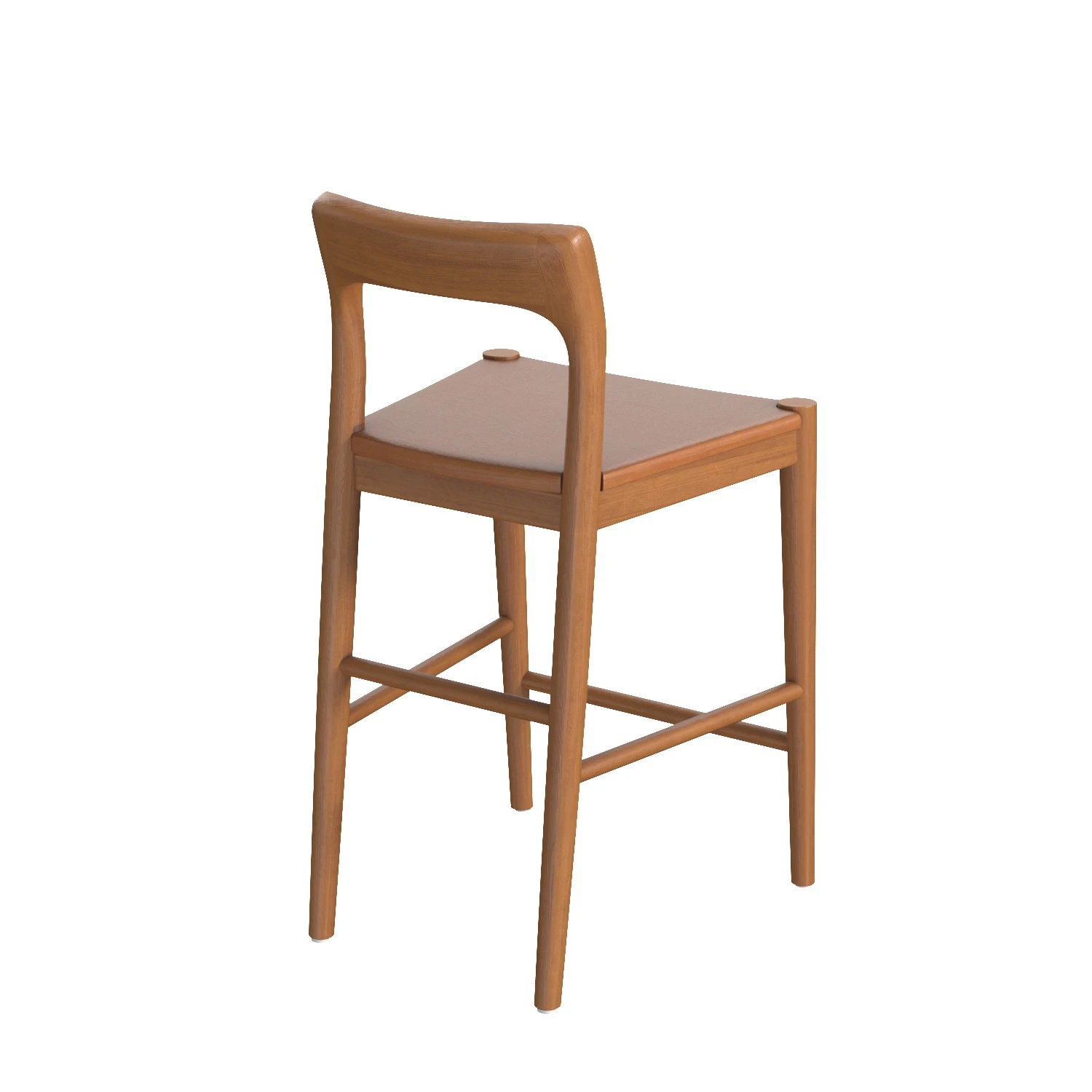 Heritage Counter Stool PBR 3D Model_06