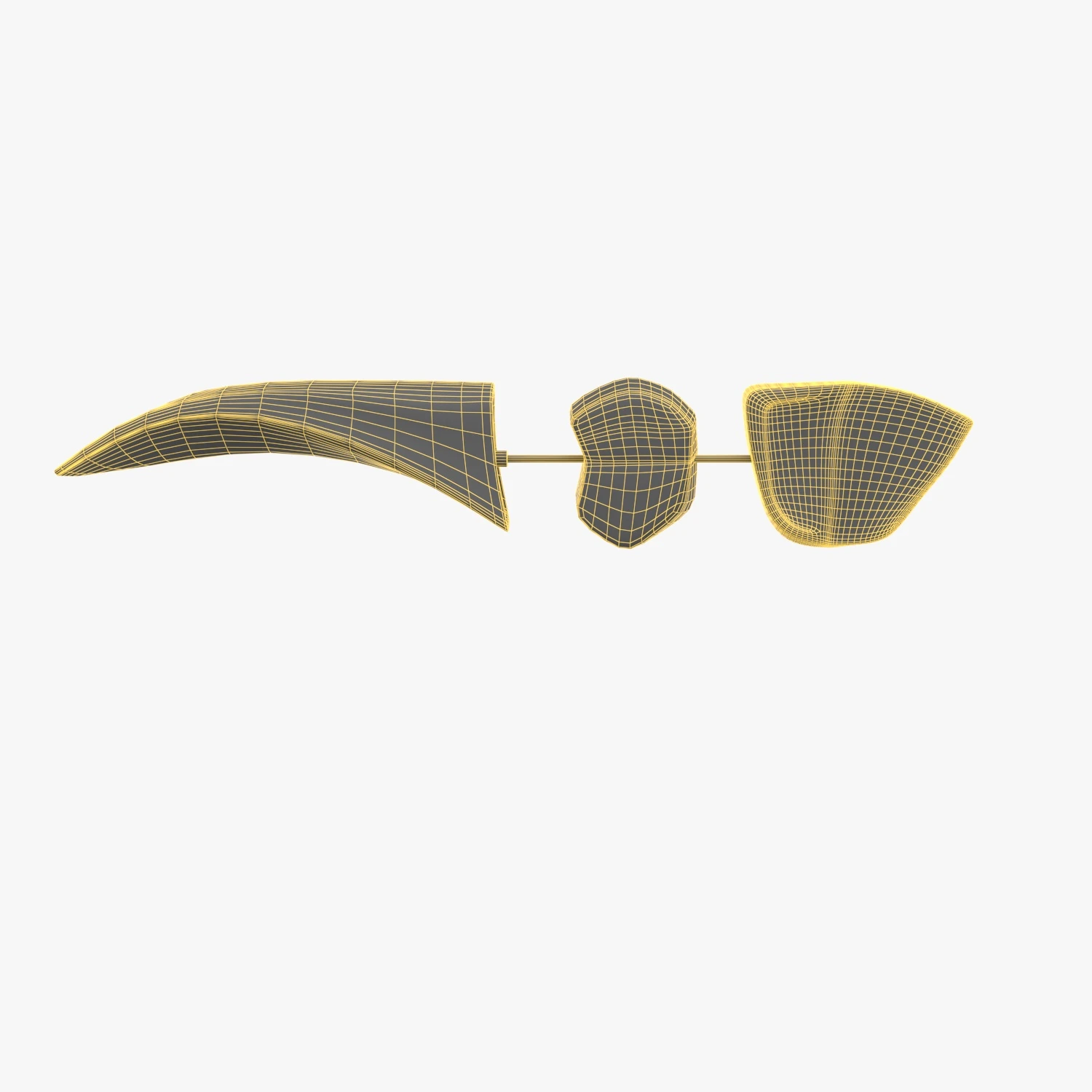 Flood Series Sconces PBR 3D Model_07