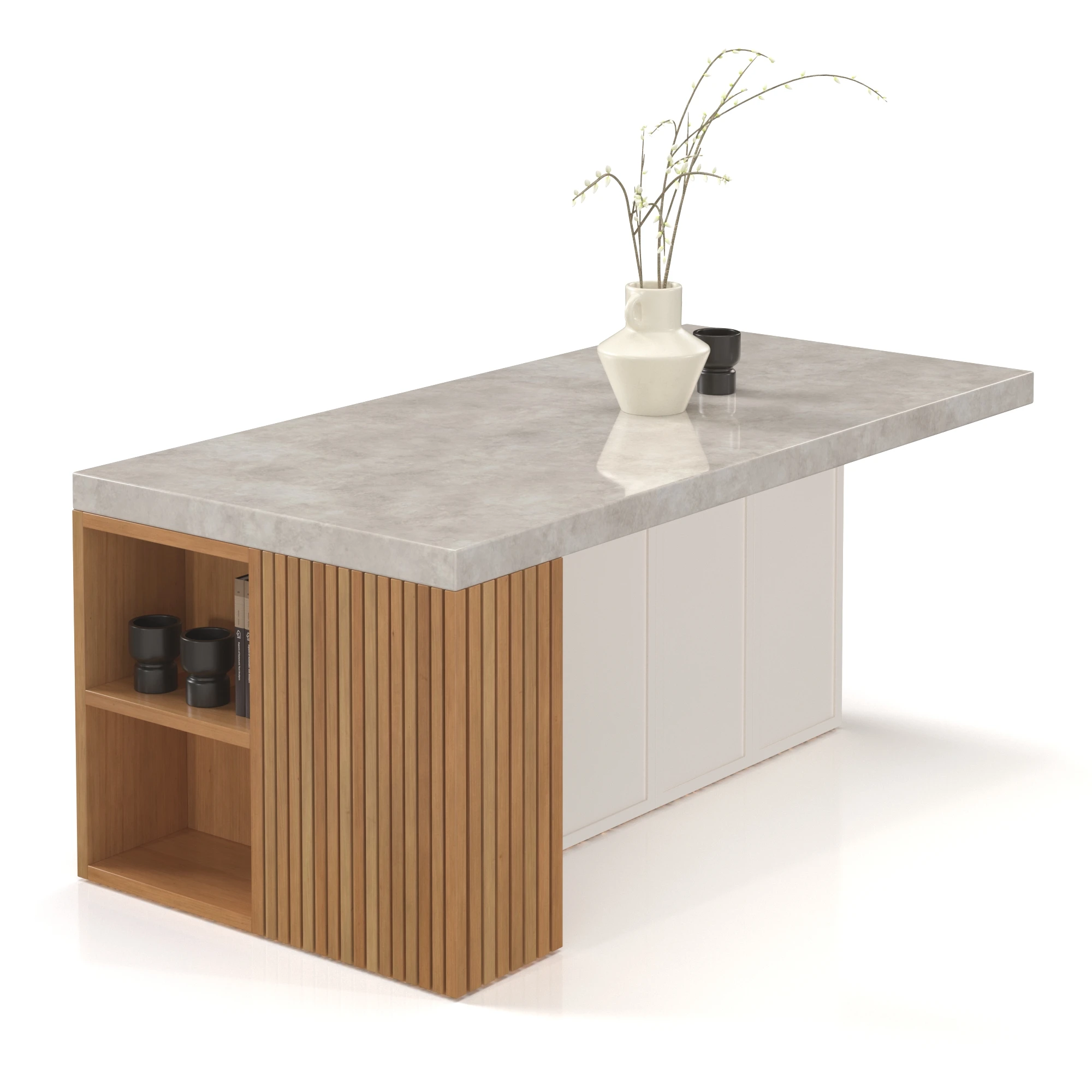 Kitchen Island Countertop 01 3D Model_06