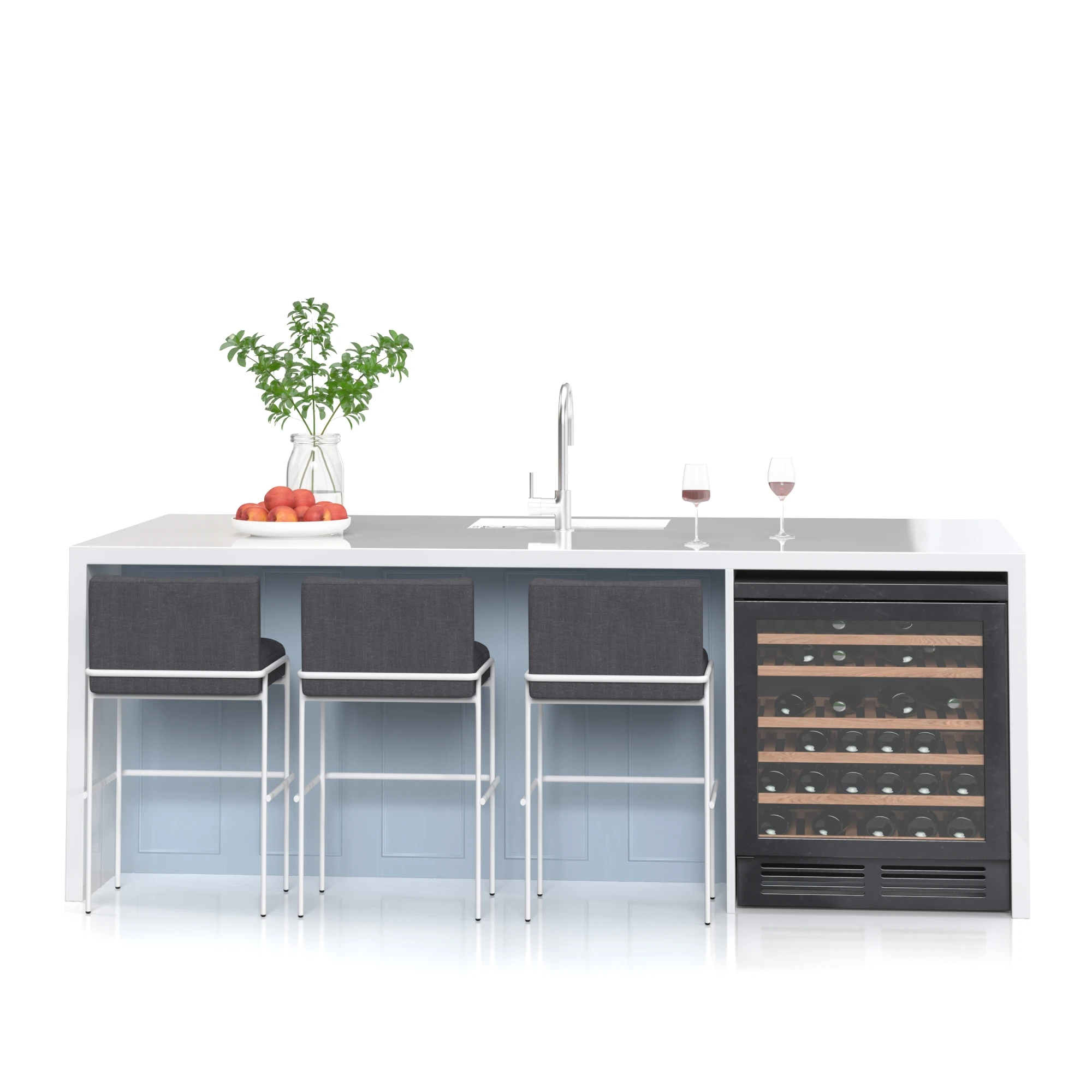 Kitchen Island Countertop 06 3D Model_06