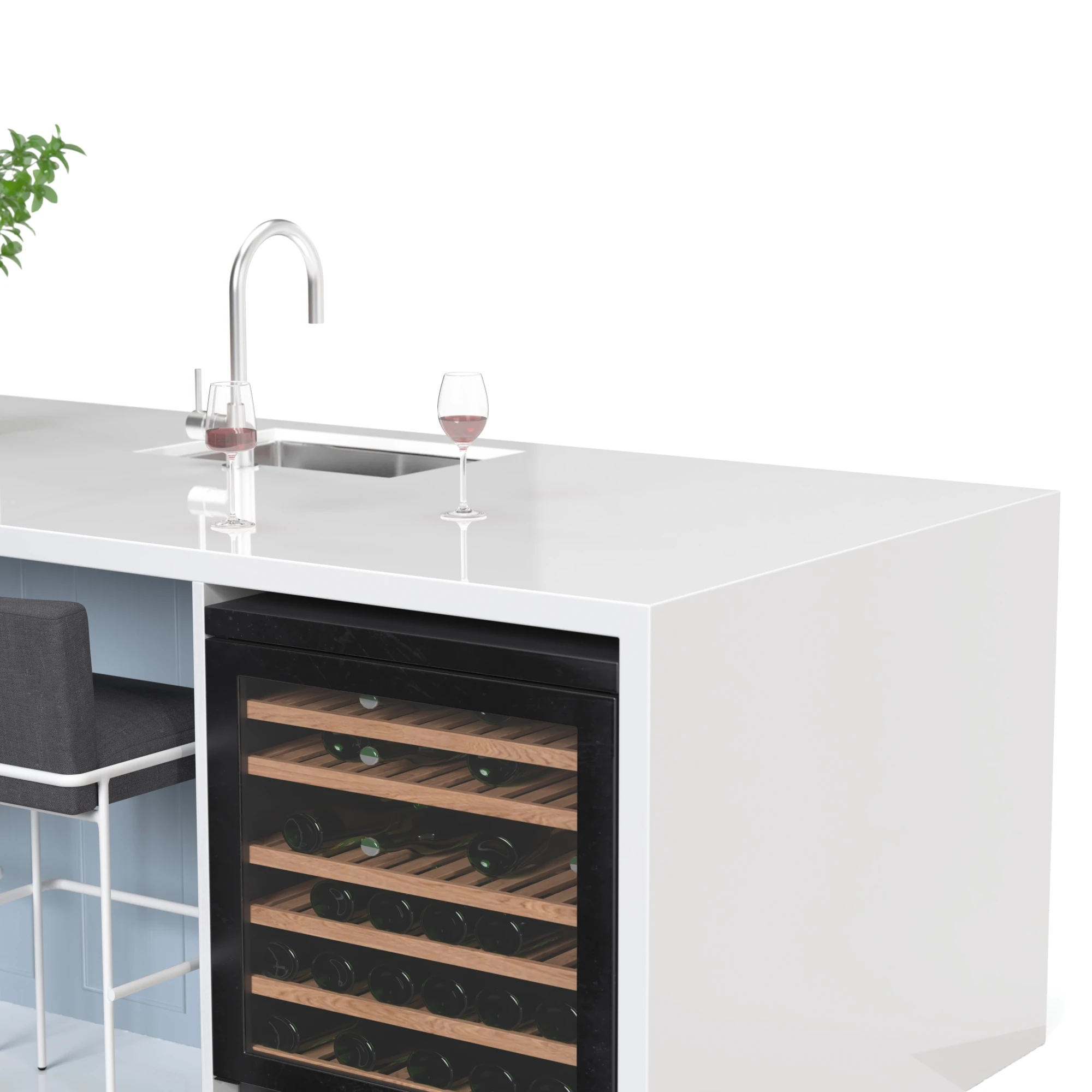Kitchen Island Countertop 06 3D Model_05