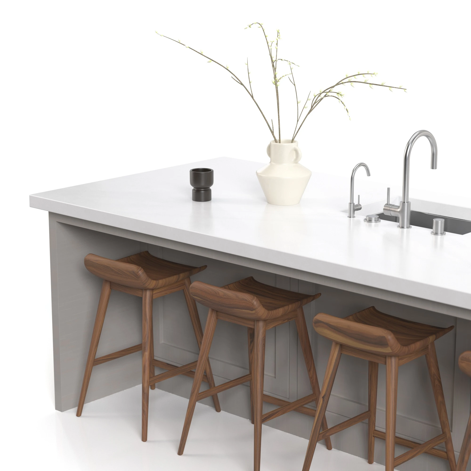 Kitchen Island Countertop 09 3D Model_05