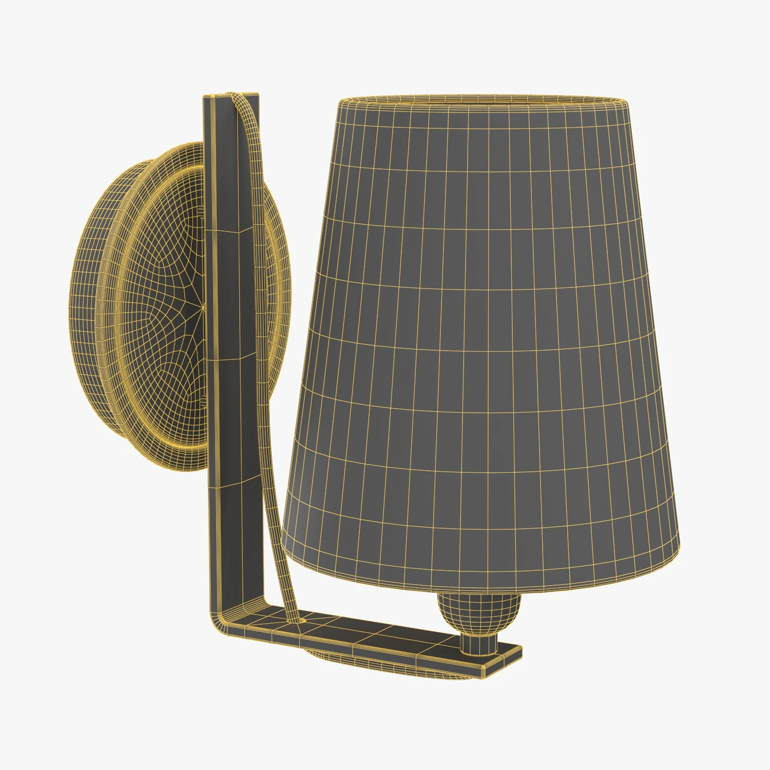 Krems Wall Light PBR 3D Model_07