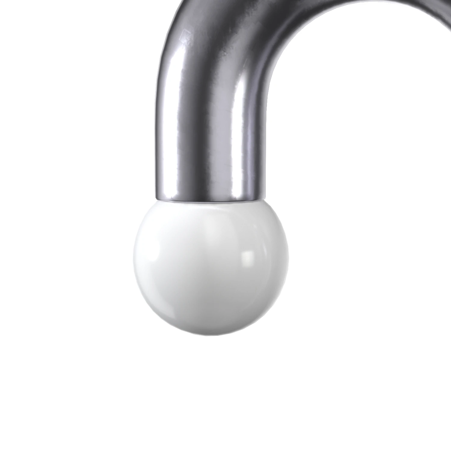 Potence Simple Poli PBR 3D Model_05