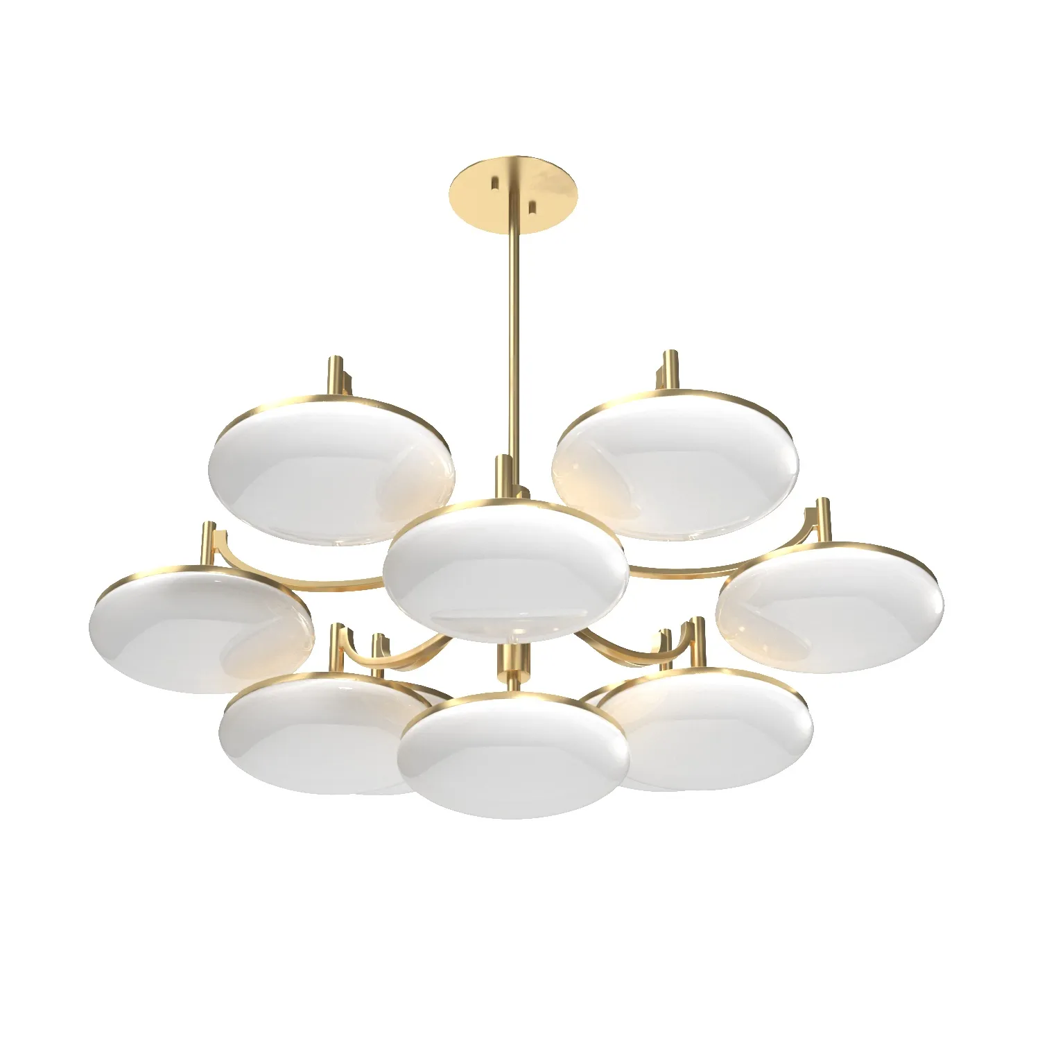 Bregman Convertible Chandelier PBR 3D Model_04