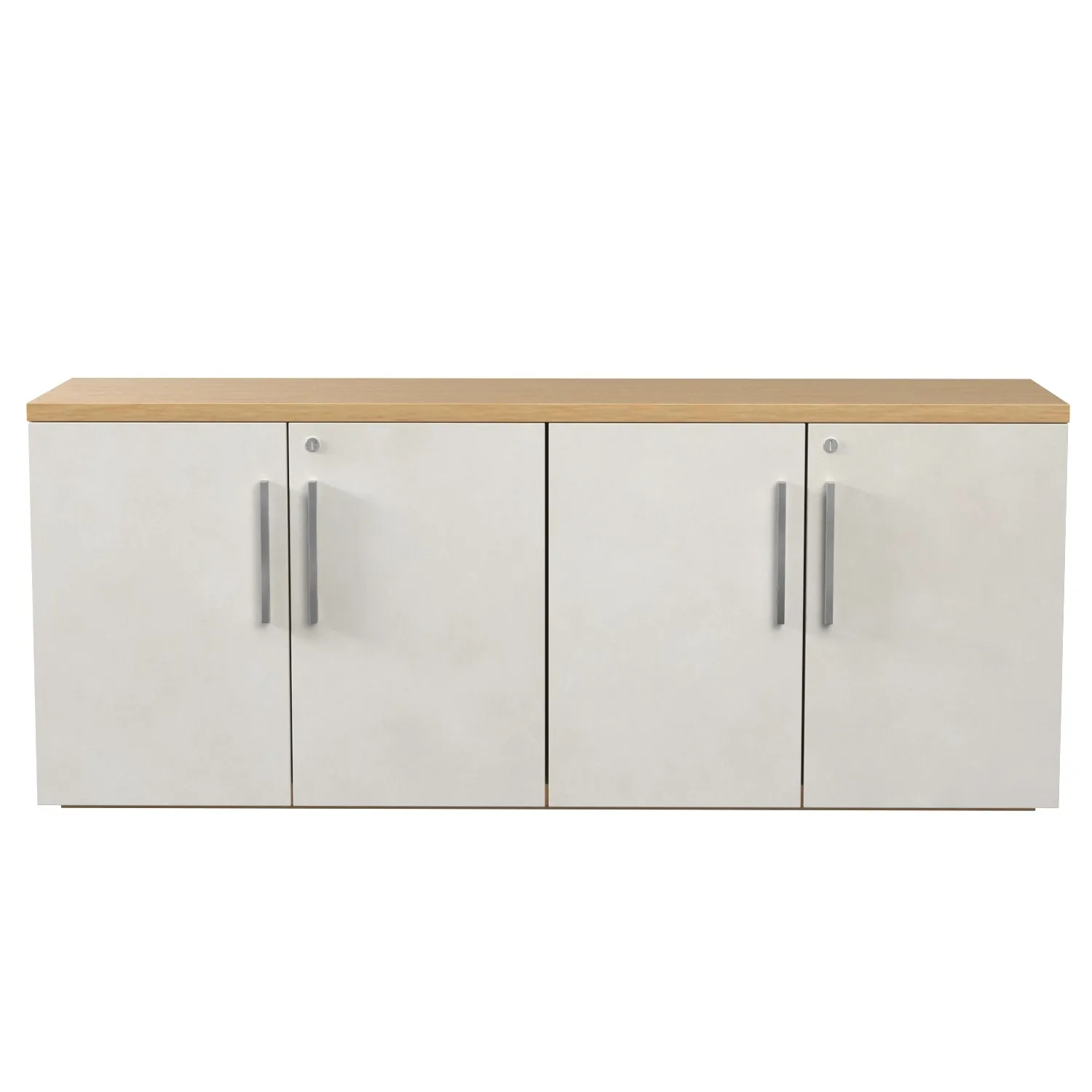 Credenza Double Closed Storage PBR 3D Model_04