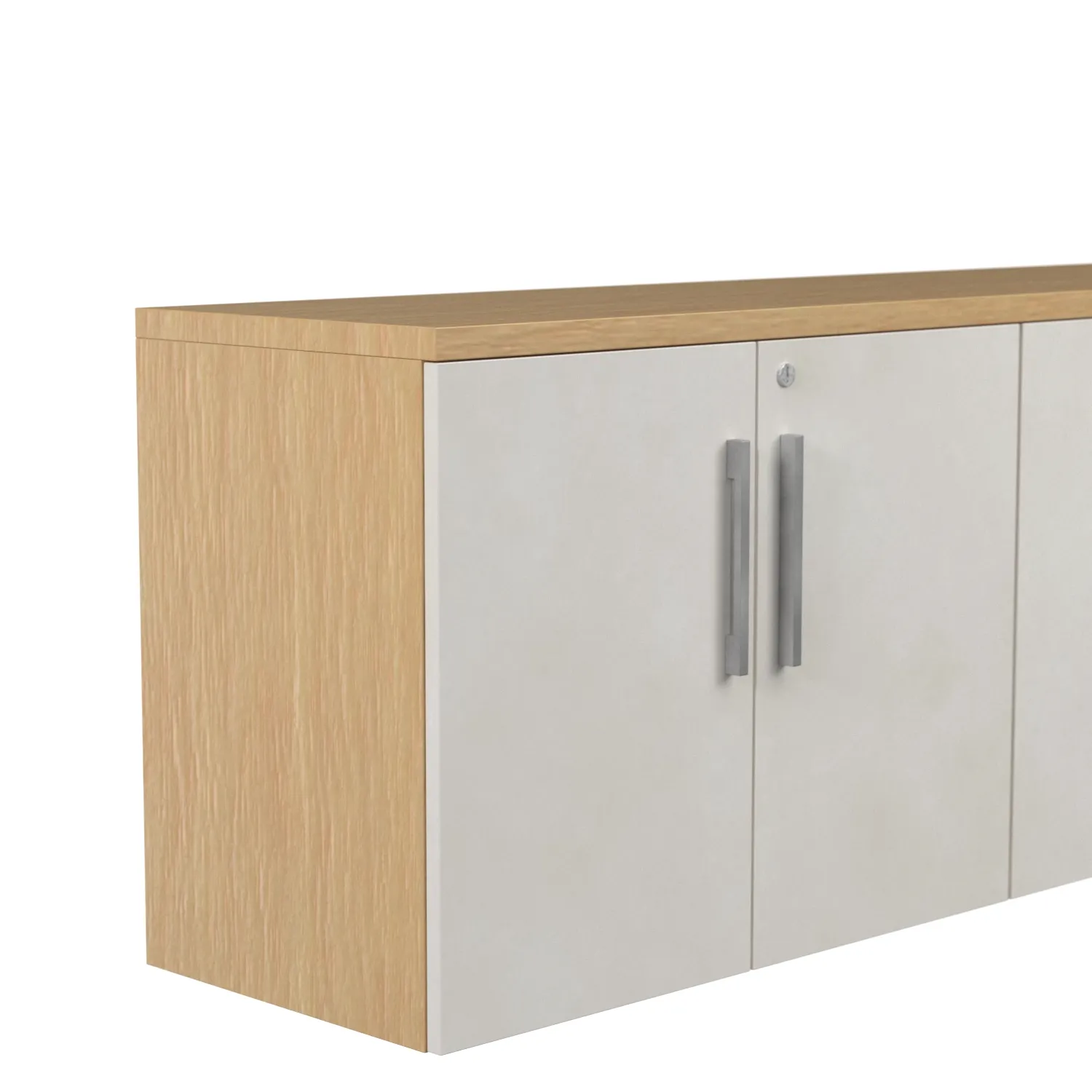 Credenza Double Closed Storage PBR 3D Model_05
