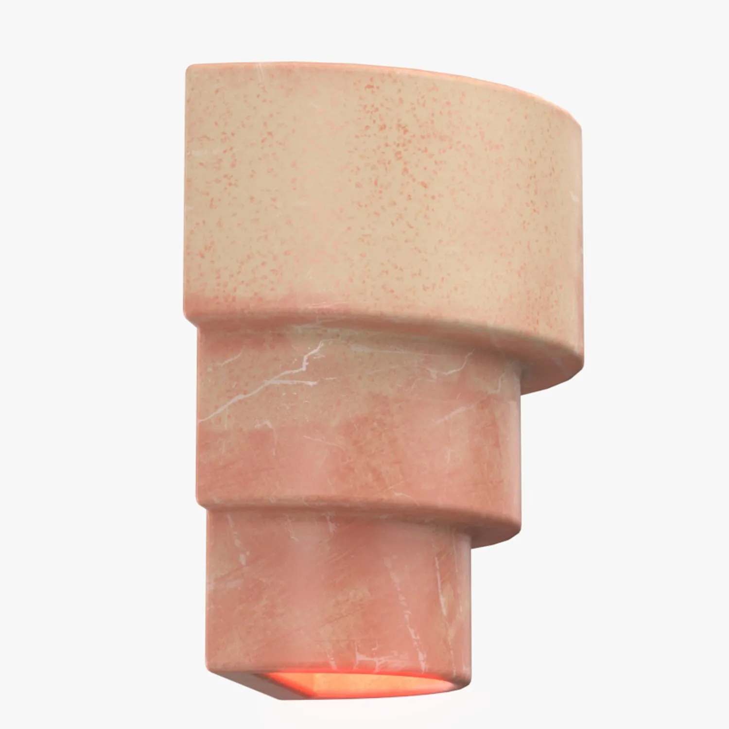 Logan Ceramic Wall Light PBR 3D Model_03