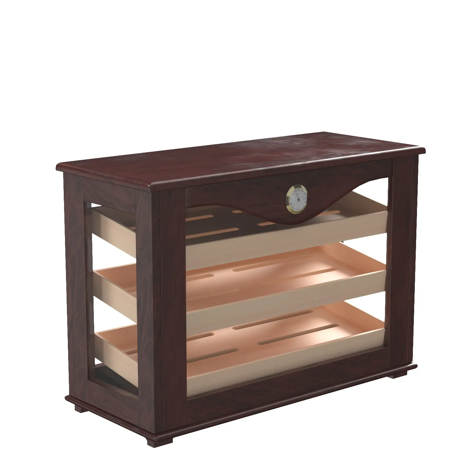 Marciano Counter Top Display Humidor PBR 3D Model_06