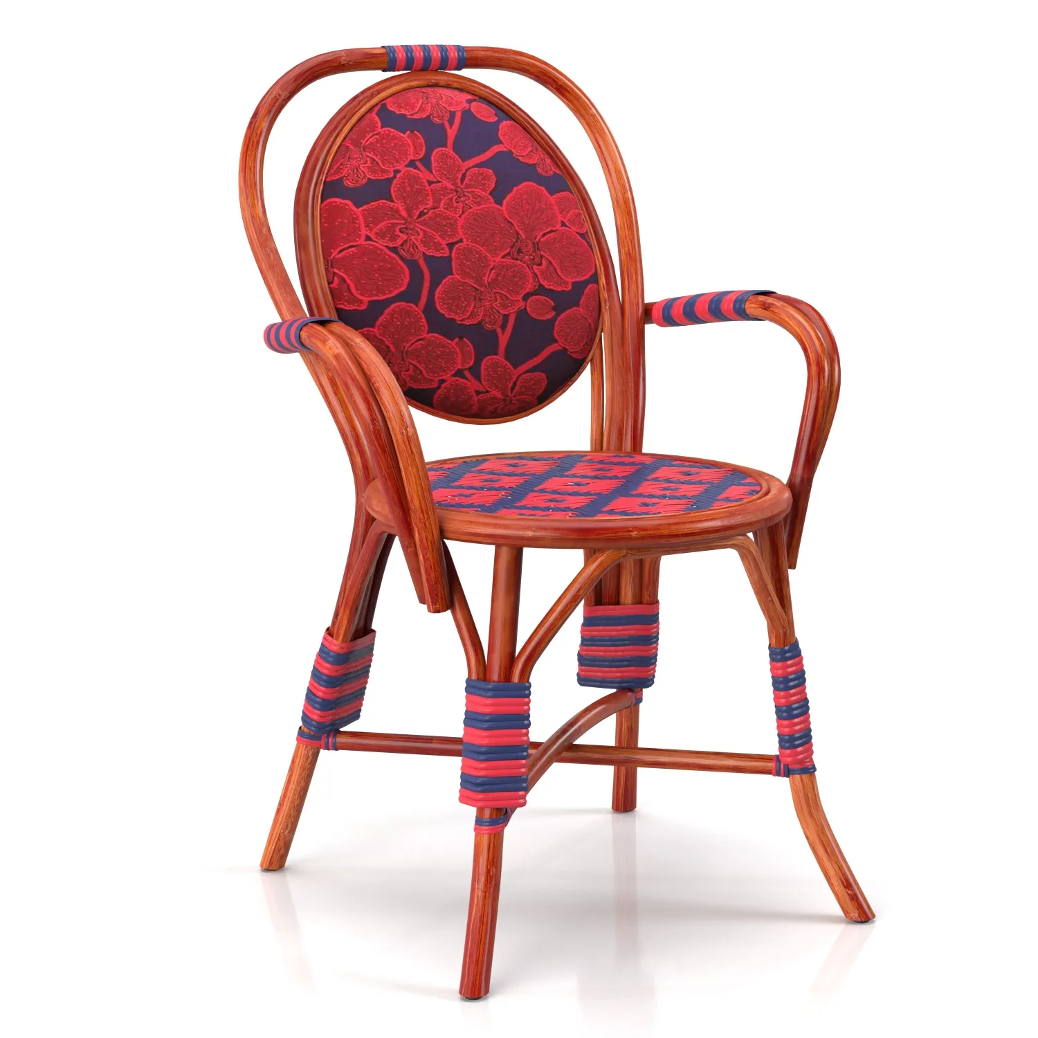 Ong Shunmugam Dining Chair PBR 3D Model_01