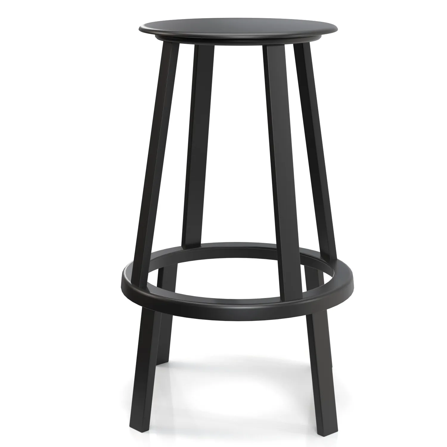 Revolver Bar Stool PBR 3D Model_06