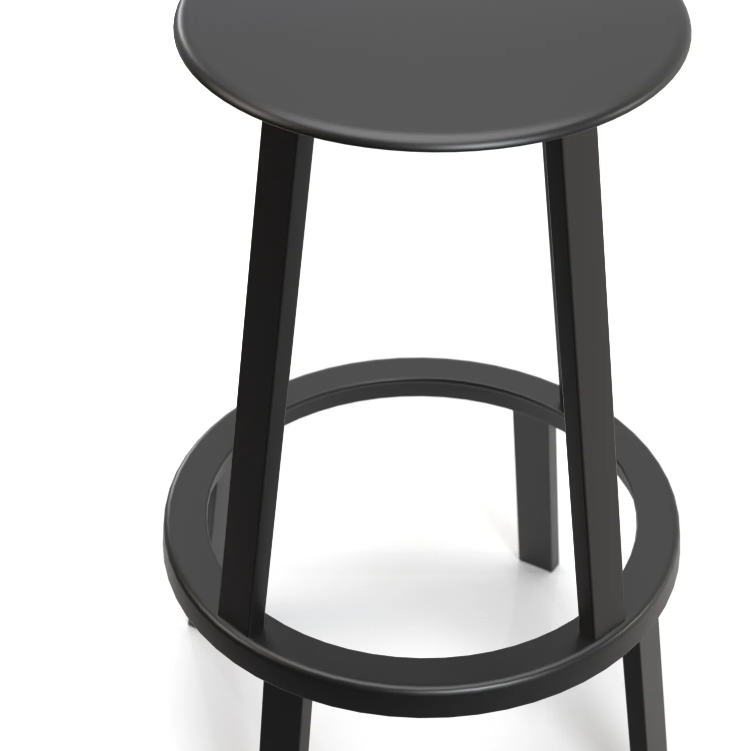 Revolver Bar Stool PBR 3D Model_05