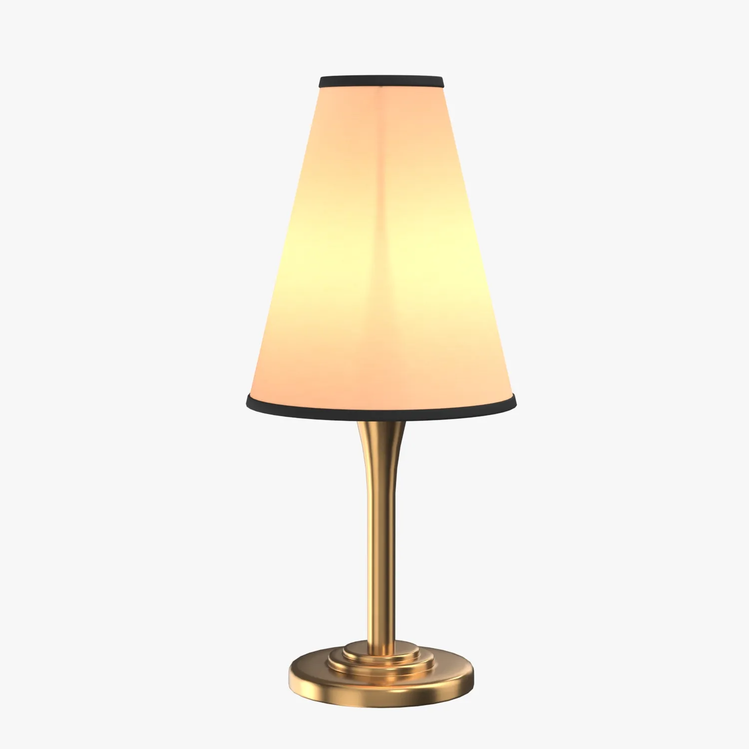 Table Lamp On Bar Banquette PBR 3D Model_03