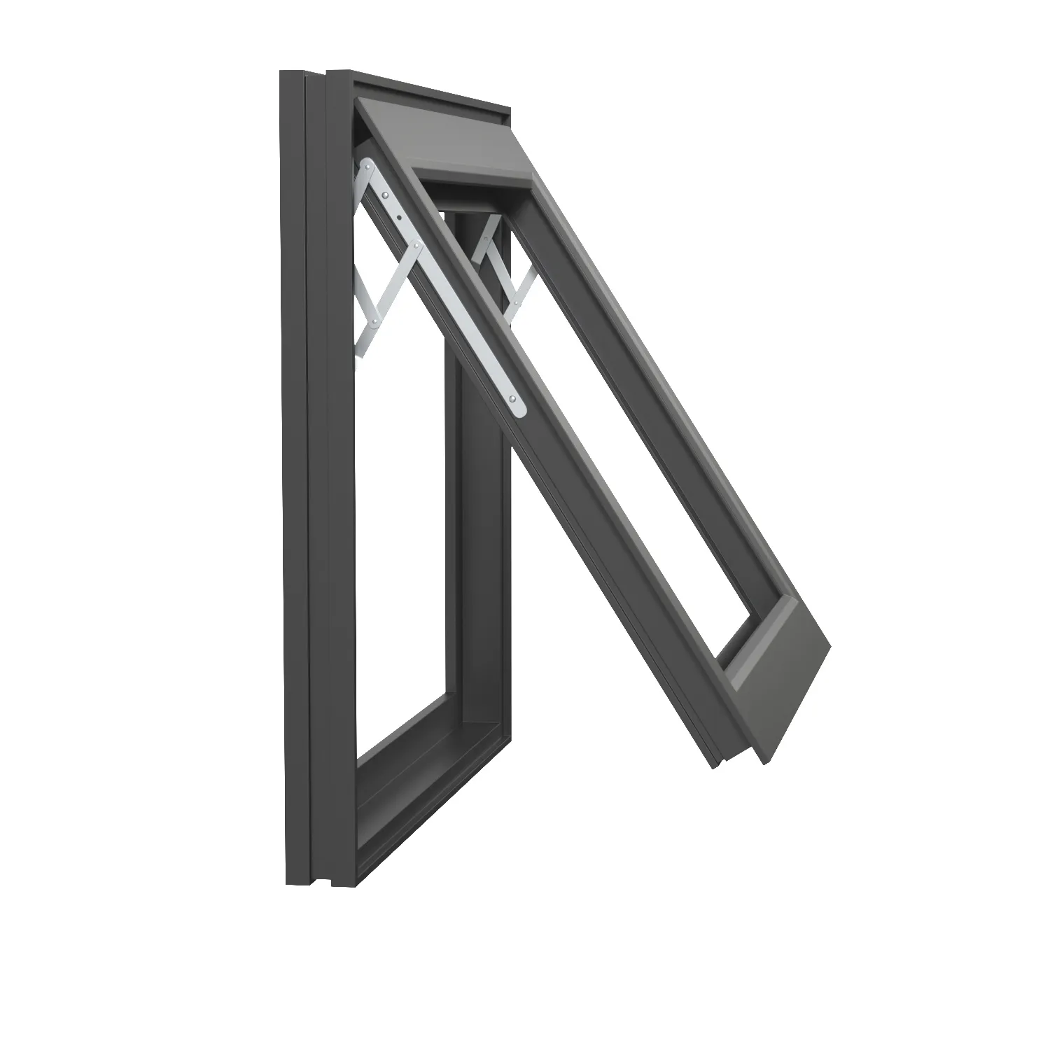 Awning Windows PBR 3D Model_03