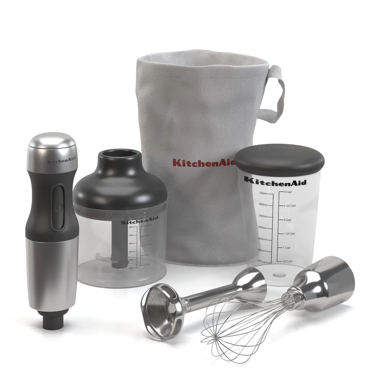 KitchenAid KHB2351CU 3 Speed Hand Blender PBR 3D Model_01
