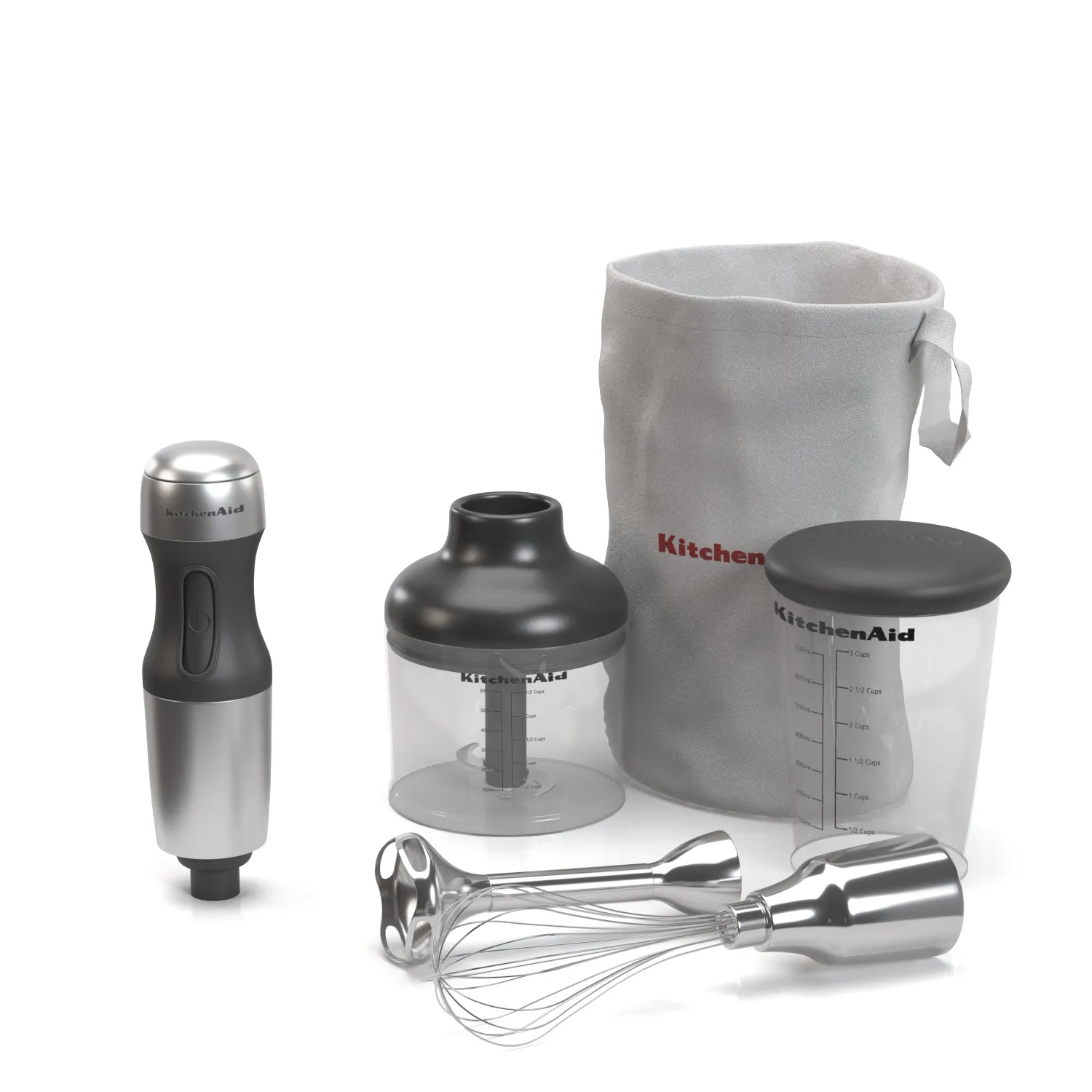 KitchenAid KHB2351CU 3 Speed Hand Blender PBR 3D Model_04