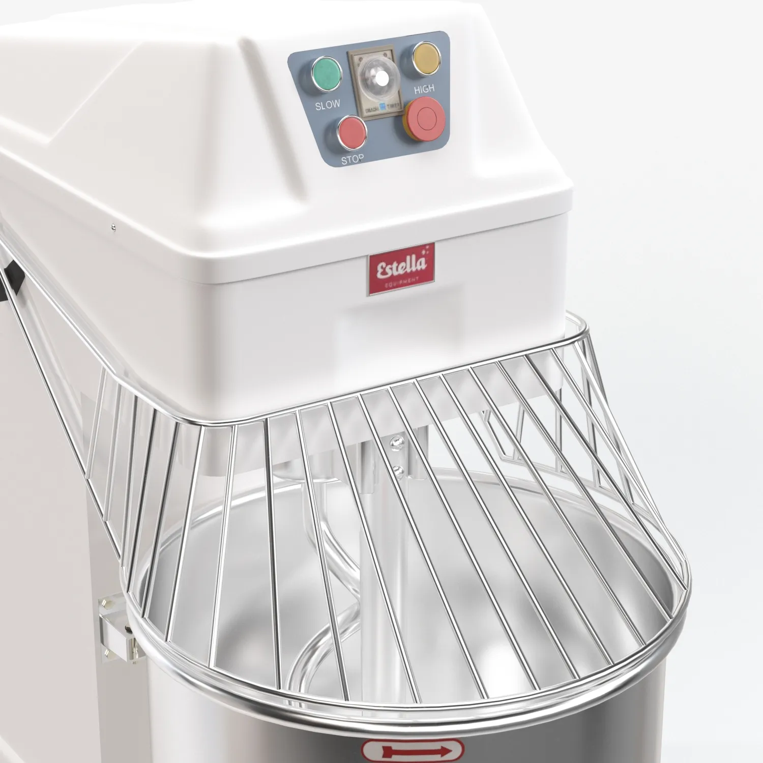 Two Speed Spiral Dough Mixer PBR 3D Model_05