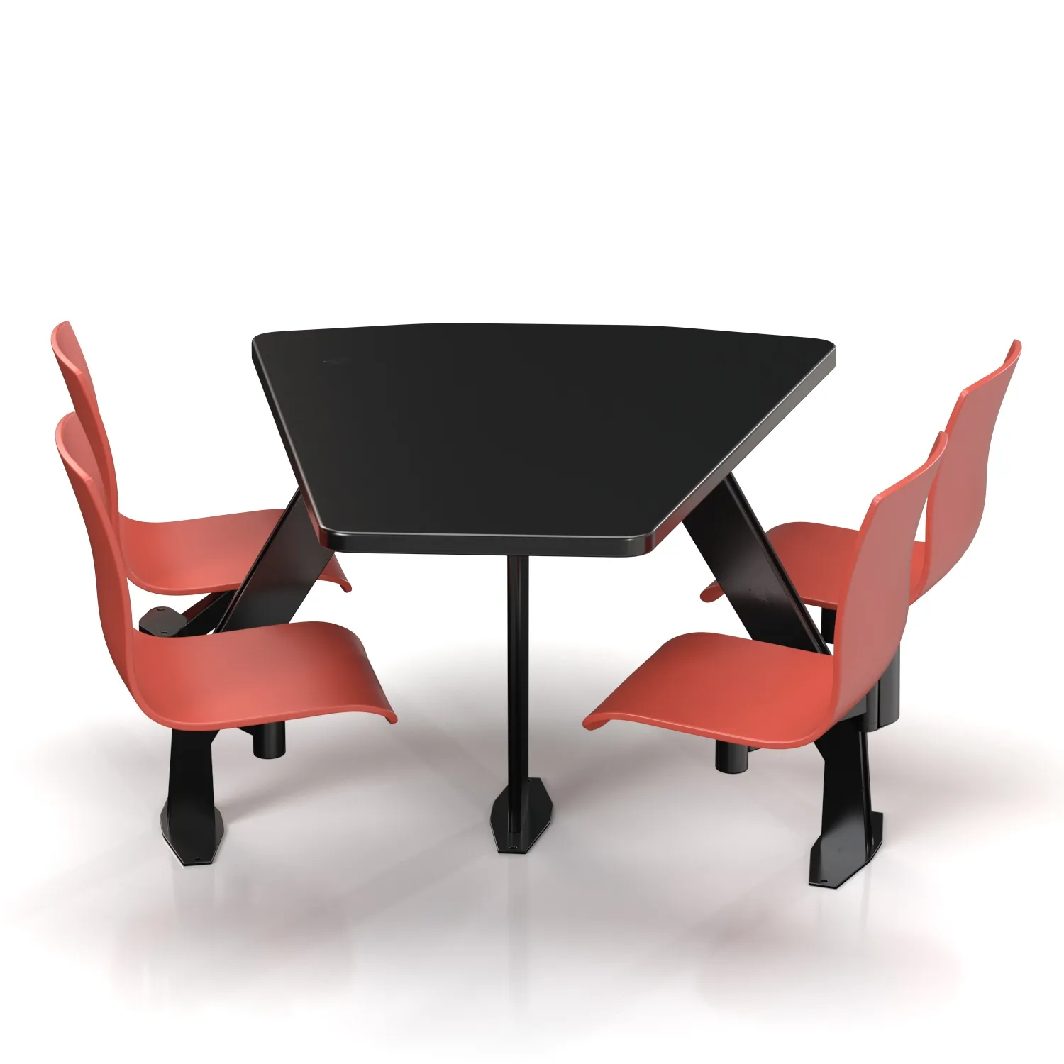 Swing And Swivel Plywood Chair PBR 3D Model_06